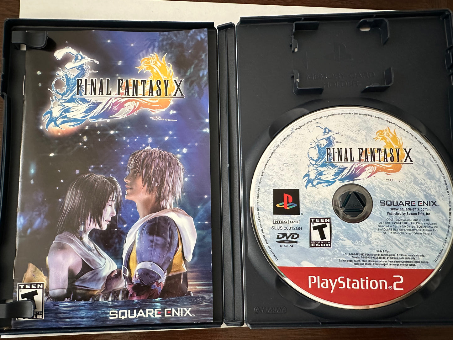 Final fantasy X for the PlayStation 2