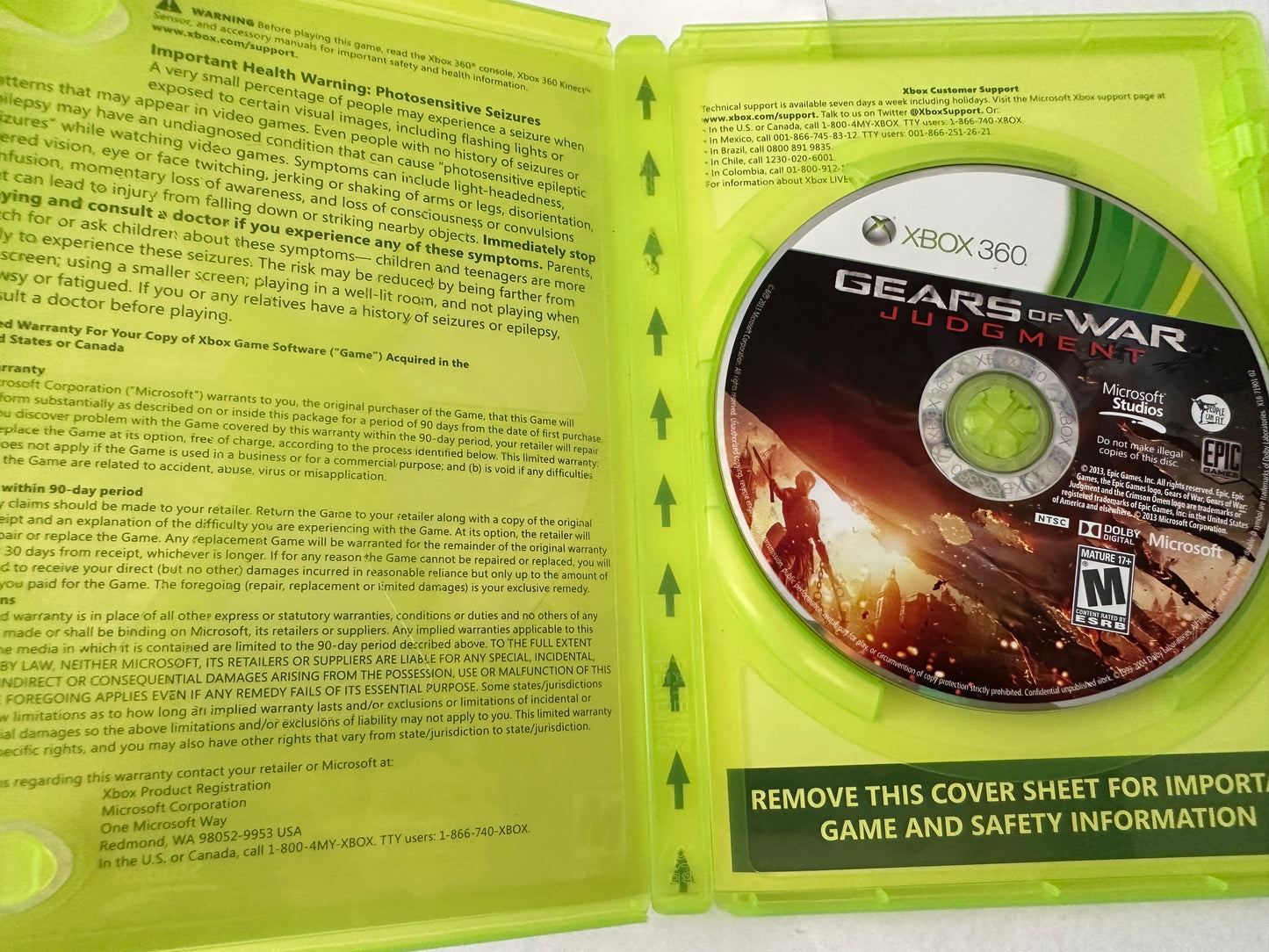 Gears of war judgement for the Xbox 360