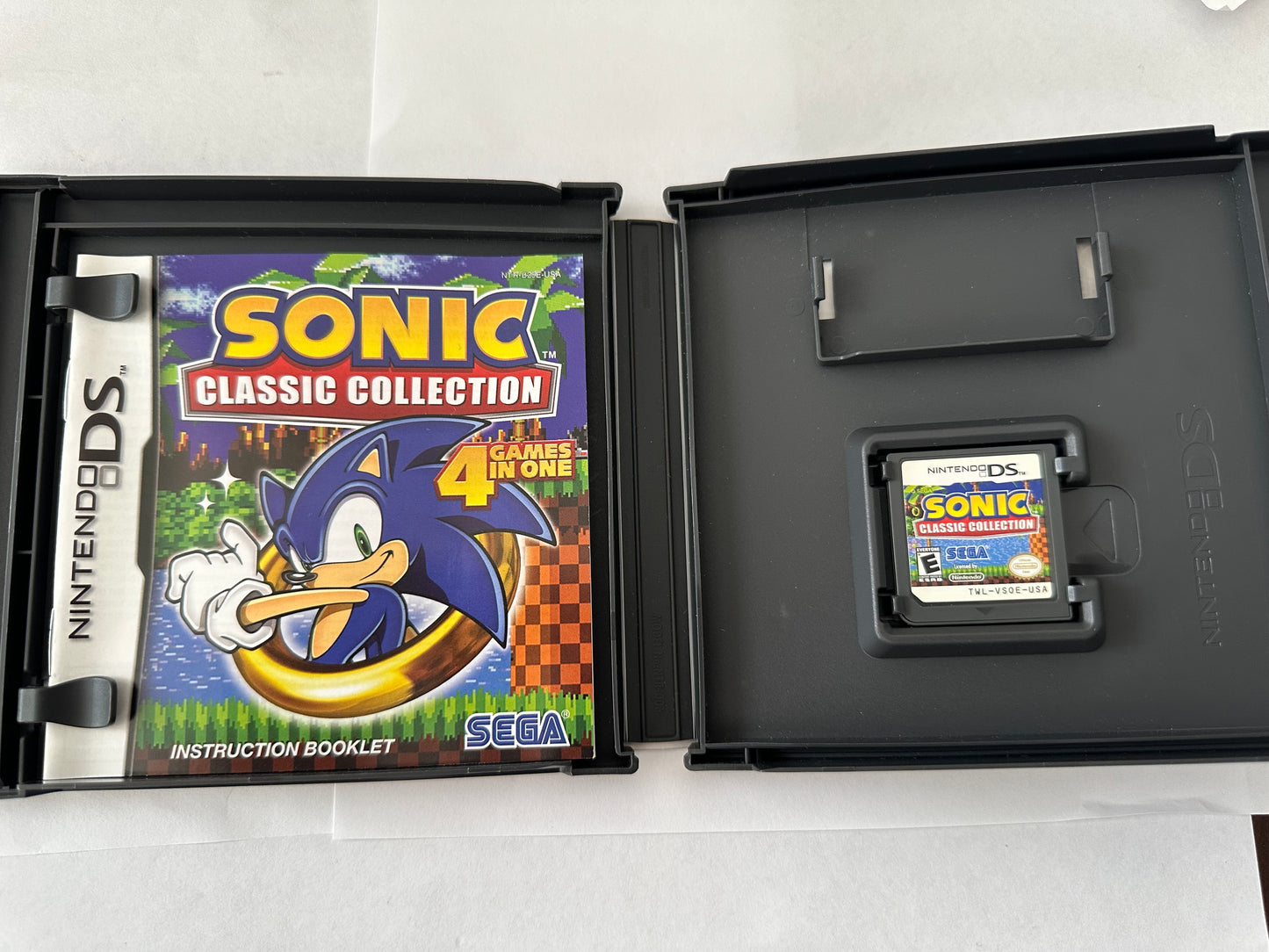 Sonic classic collection for the Nintendo DS