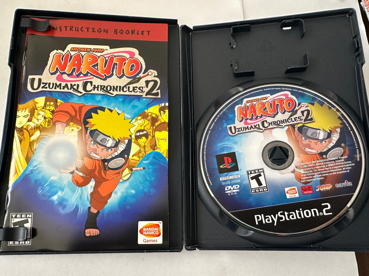 Naruto Uzumaki Chronicles 2 for the PS2