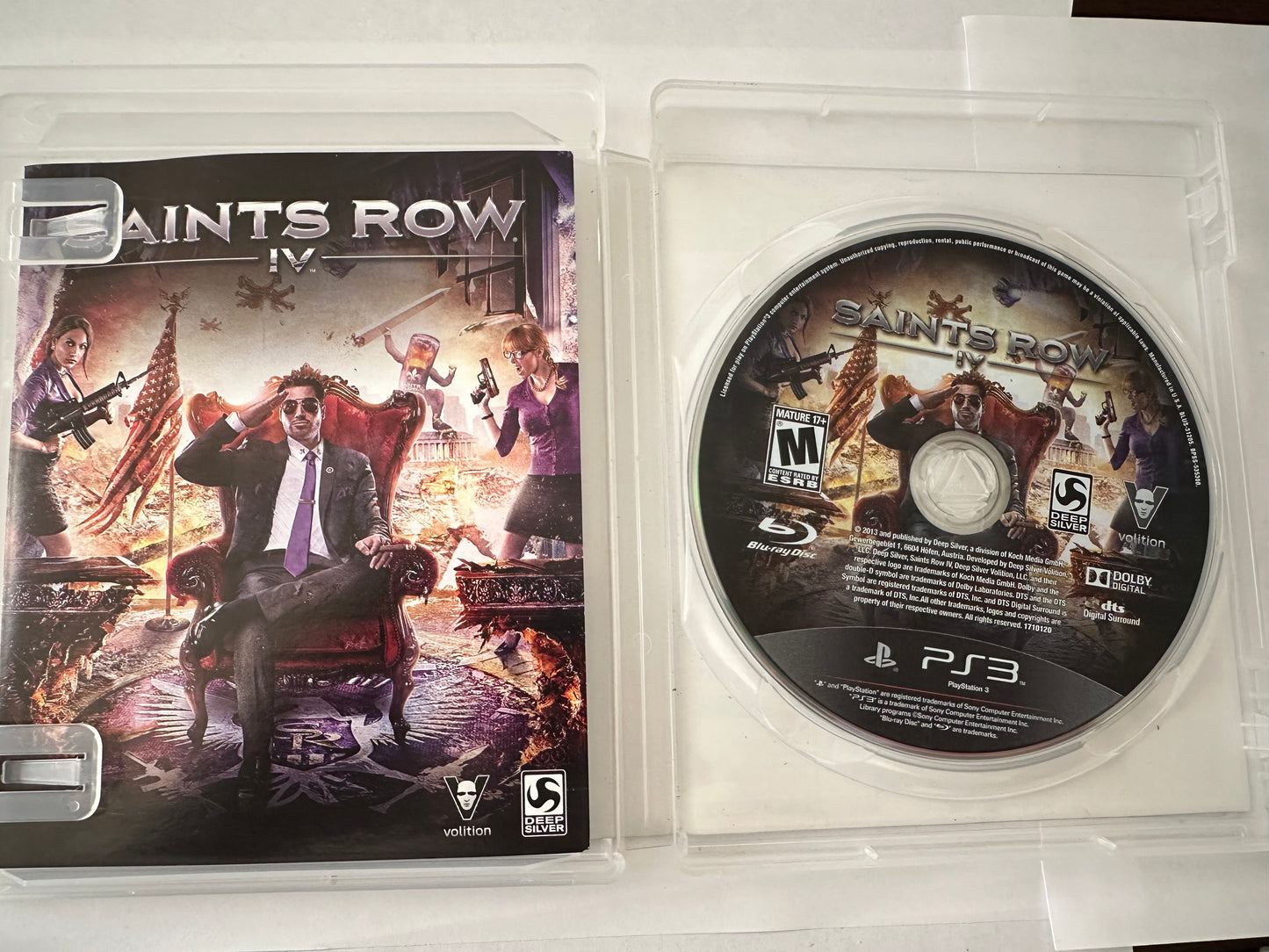 Saints row IV for the PlayStation 3