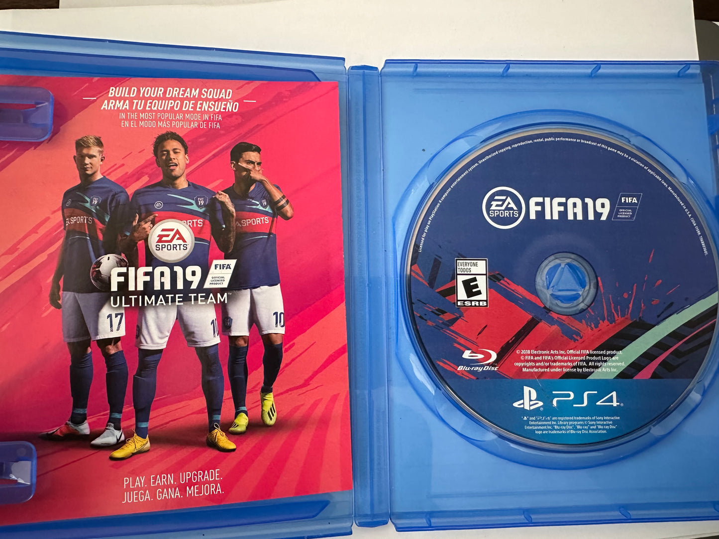 FIFA 19 for the PlayStation 4