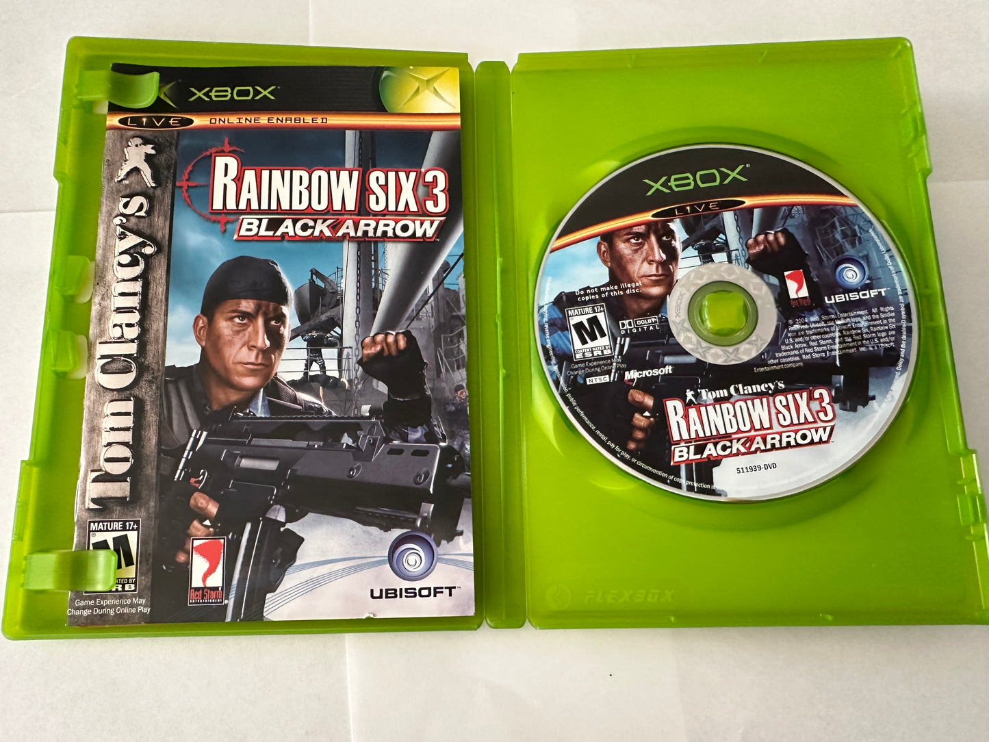 Rainbow six 3 Black arrow for the Xbox