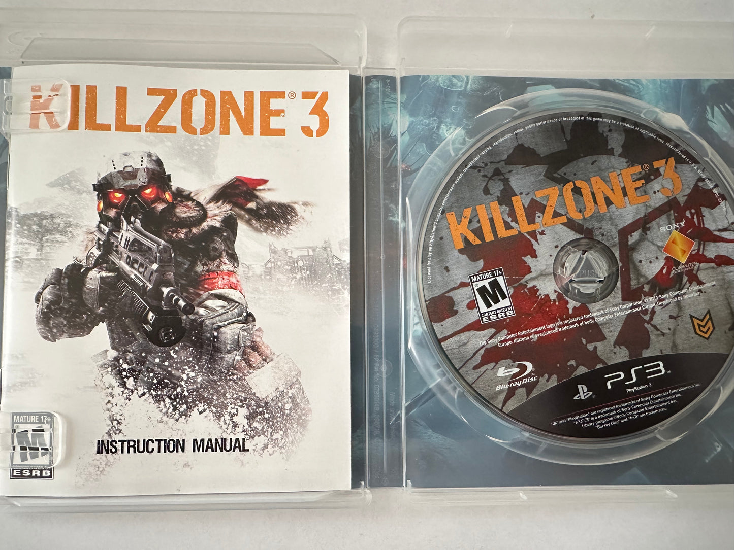Kill zone 3 for the PlayStation 3