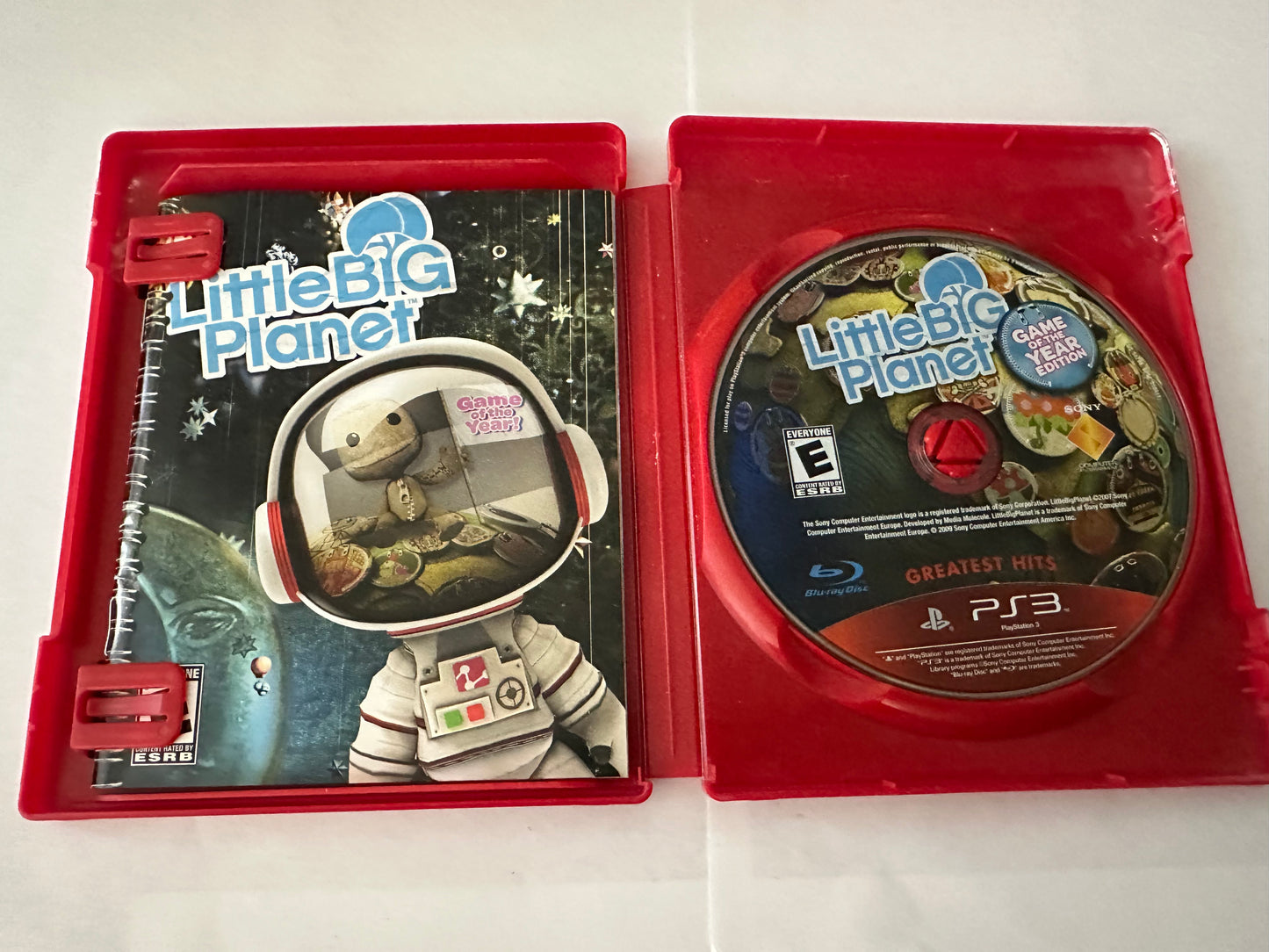 Little big planet game of the year edition for the PlayStation 3