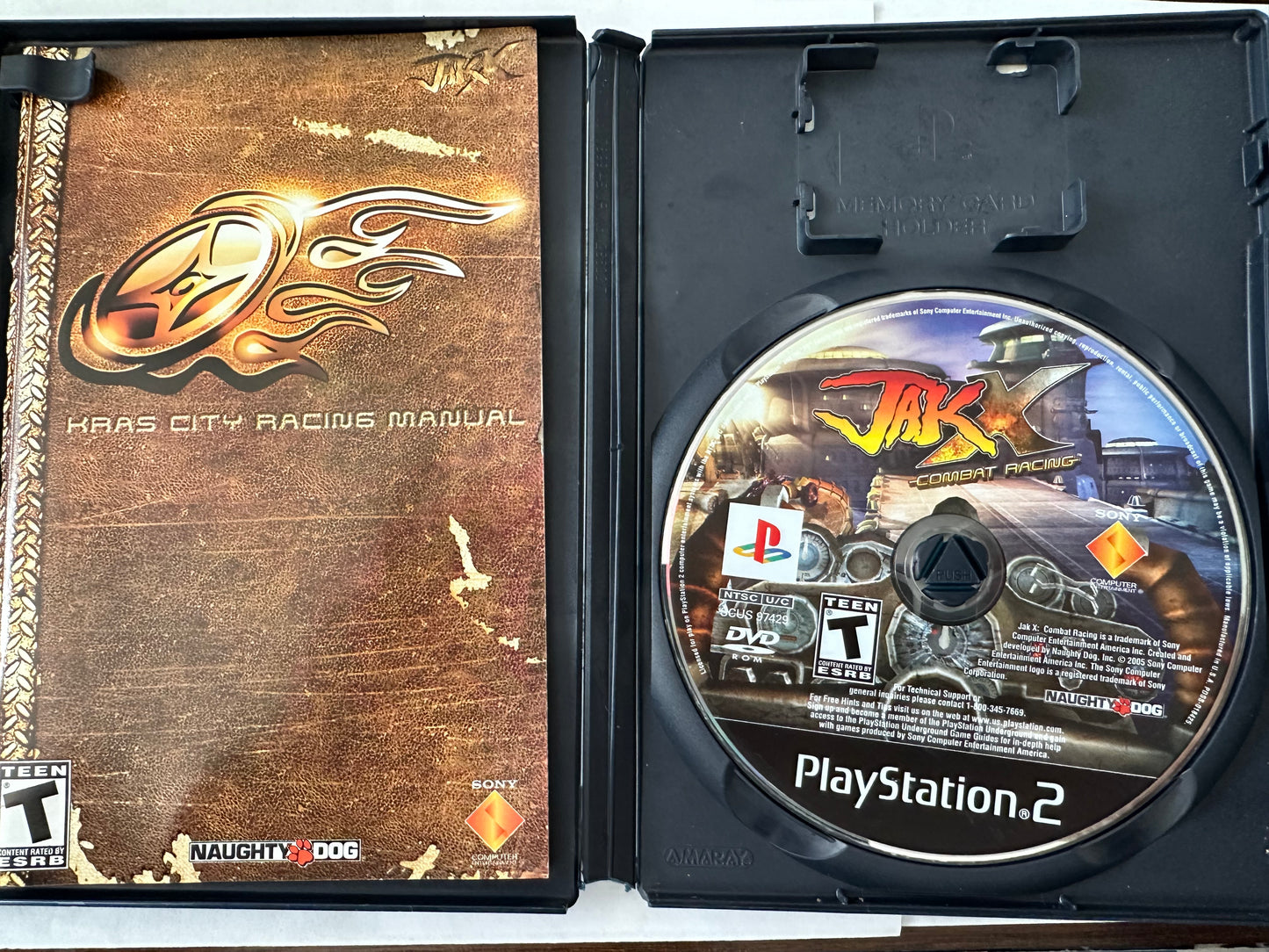 Jak X combat racing for the PlayStation 2