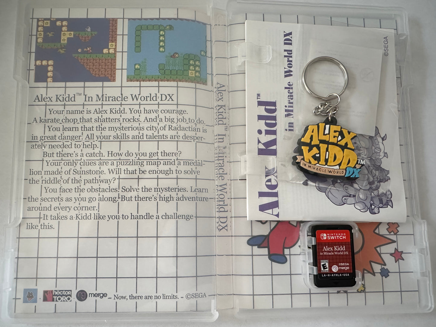 Alex the Kidd in miracle world DX for the Nintendo switch