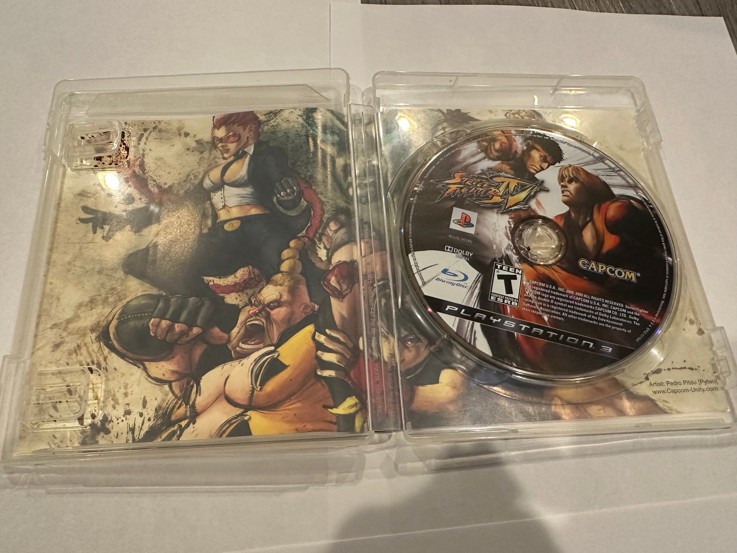 Street fighter iv. Missing manual