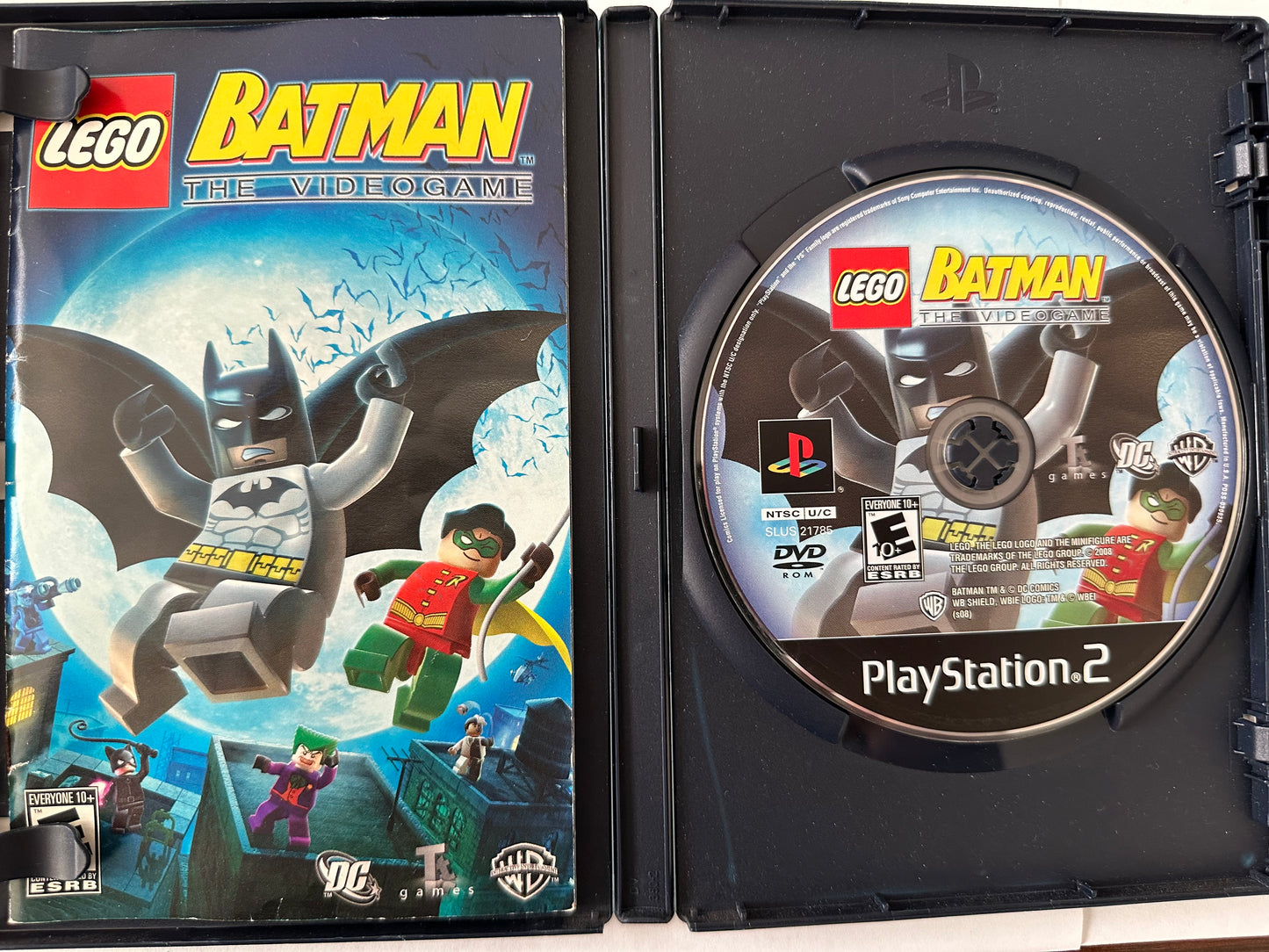 Lego Batman the video game for the PlayStation 2