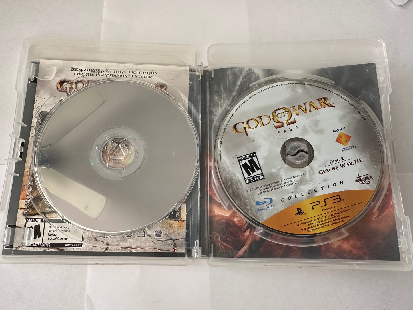 God of war saga for the PS3