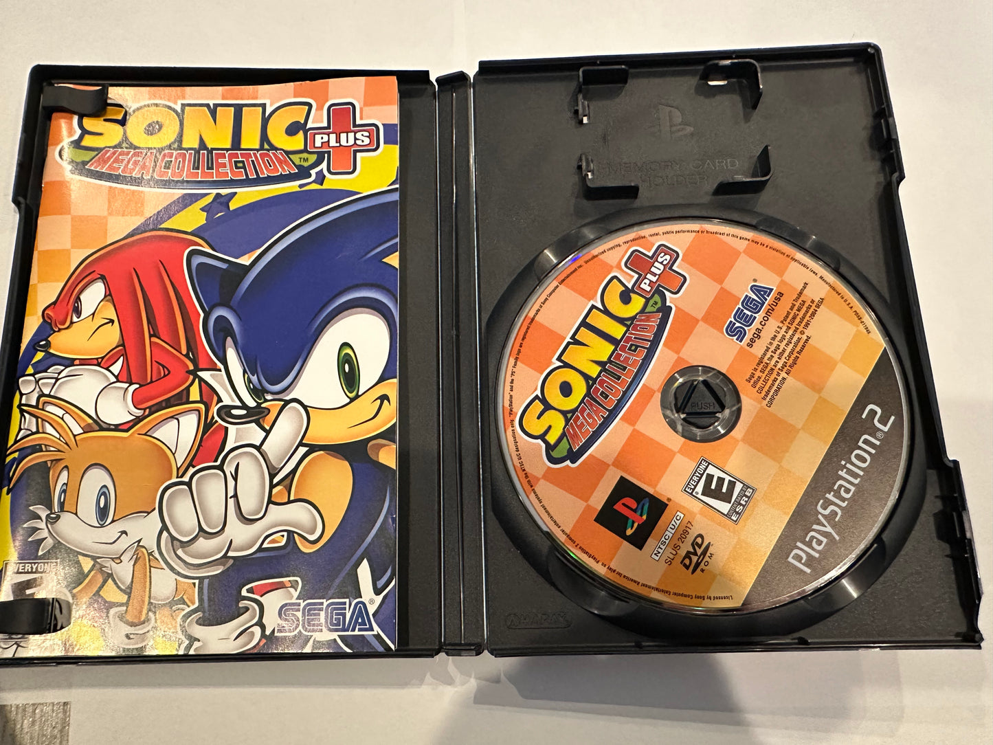 Sonic mega collection plus for PS2