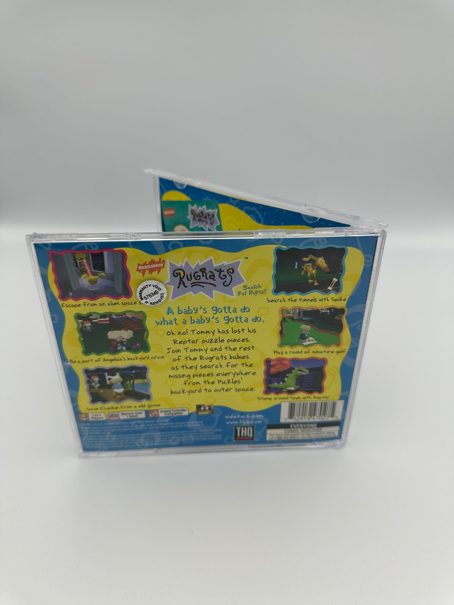 Rugrats search for Reptar for ps1