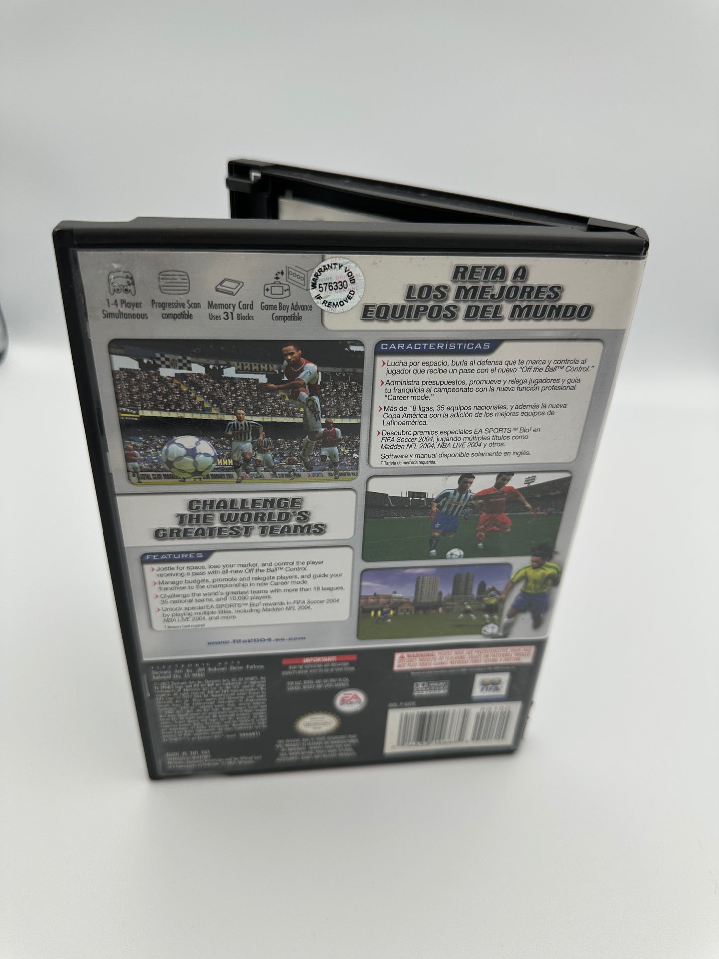 FIFA soccer 2004 GameCube