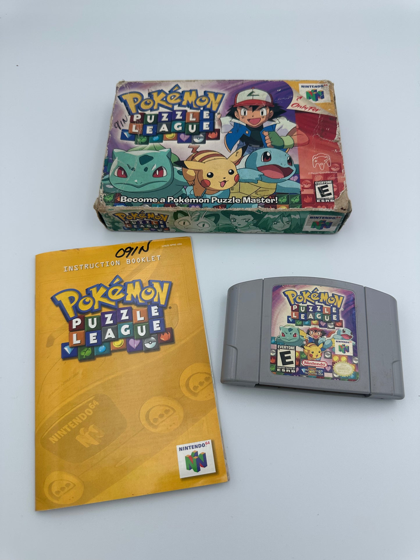 Pokémon puzzle league for the Nintendo 64