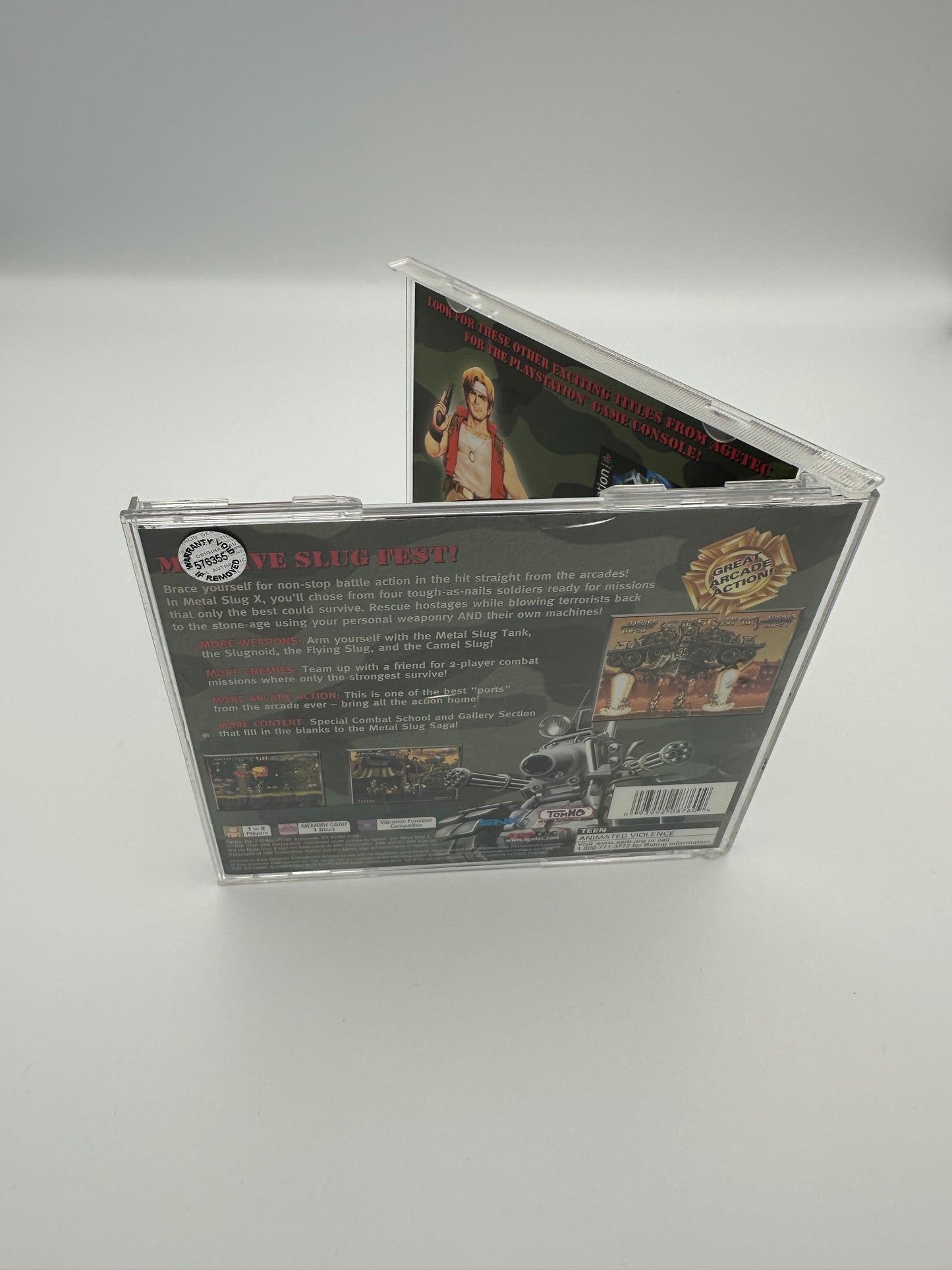Metal Slug X for PlayStation 1