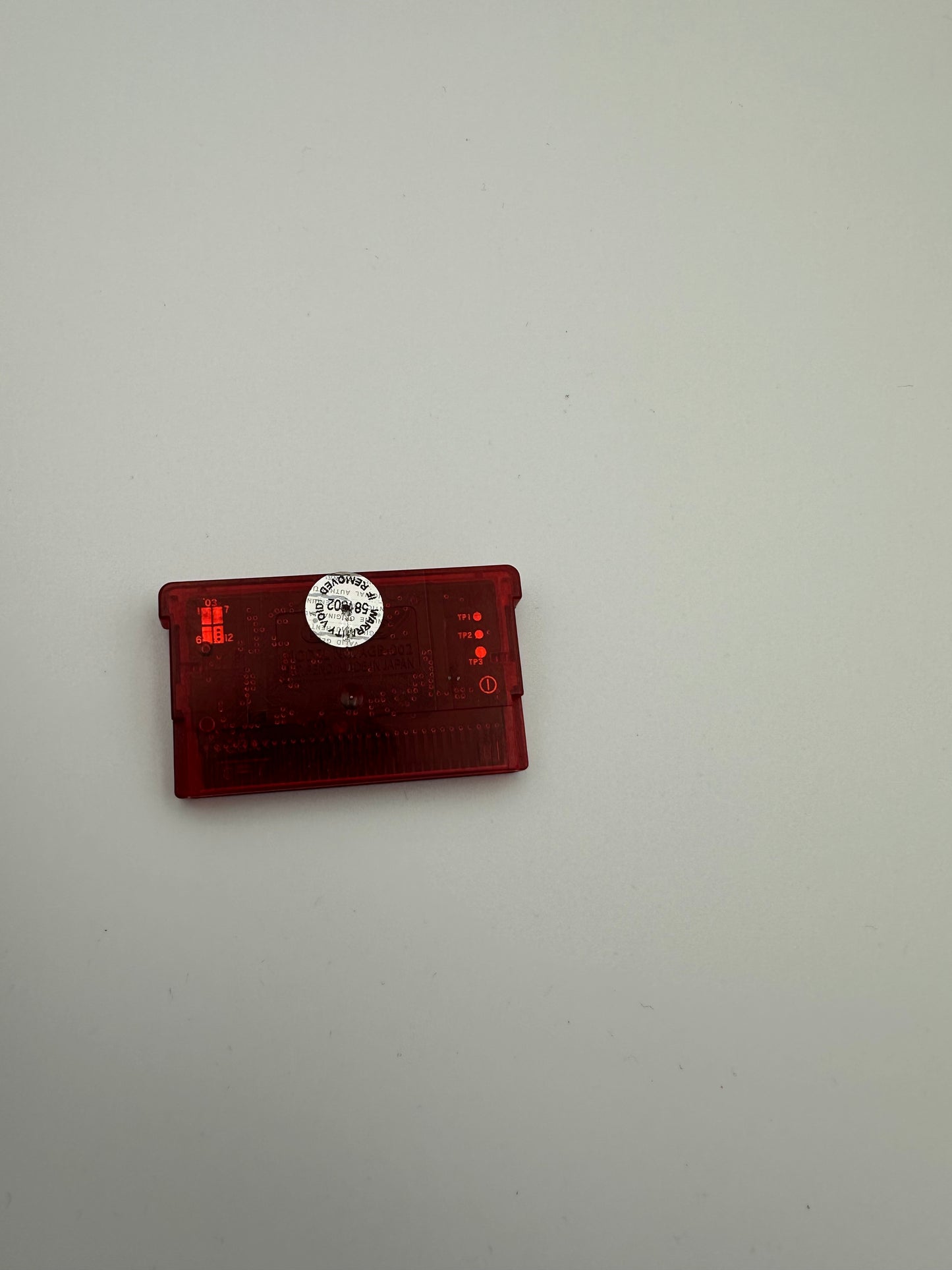 Pokémon Ruby for Gameboy advance