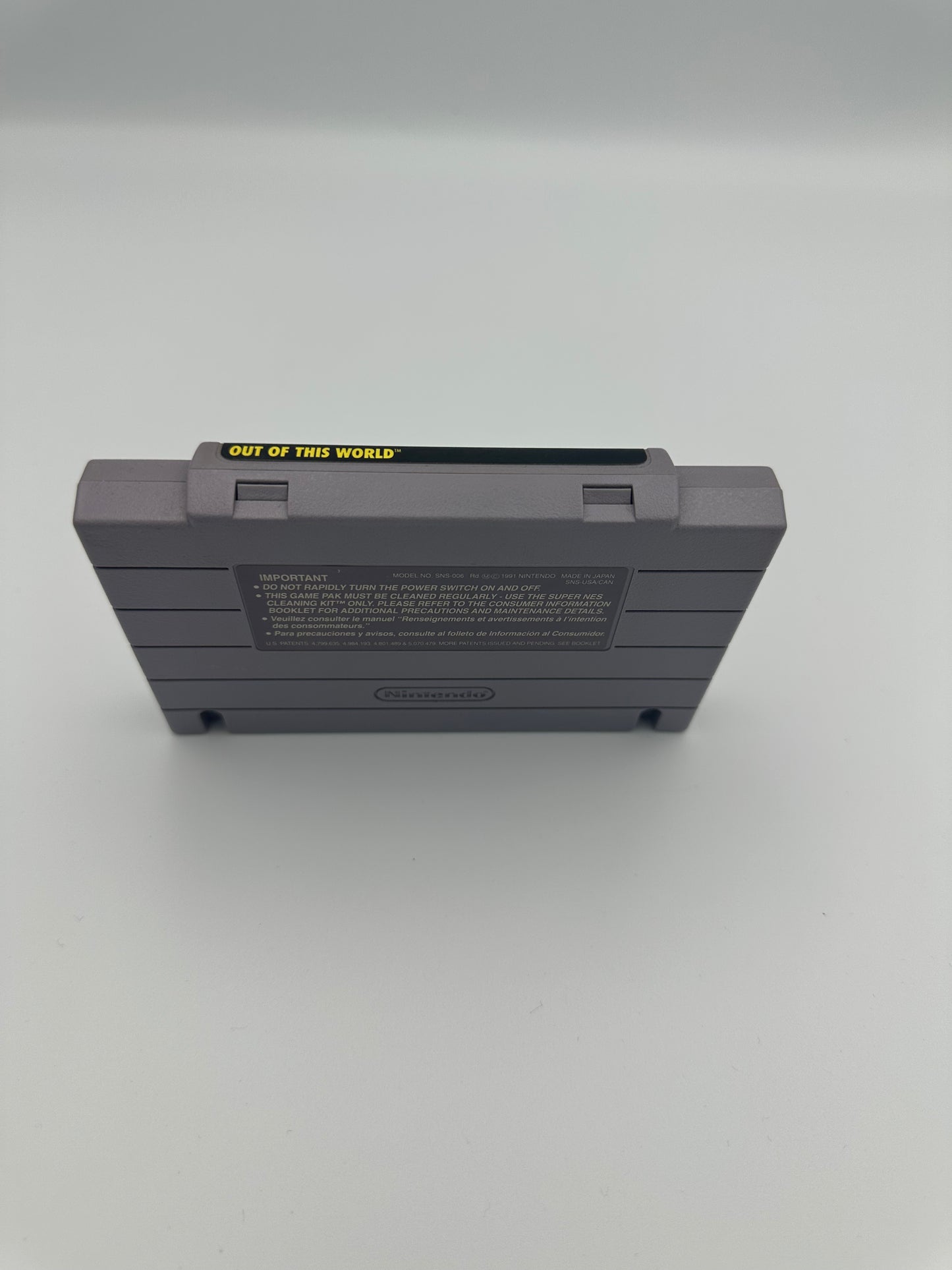 Out of this world for Super Nintendo