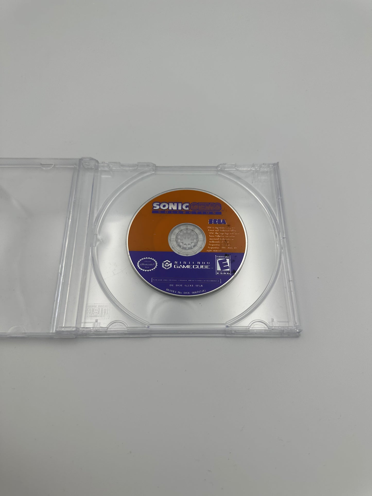 Sonic gems collection for GameCube. Disc only