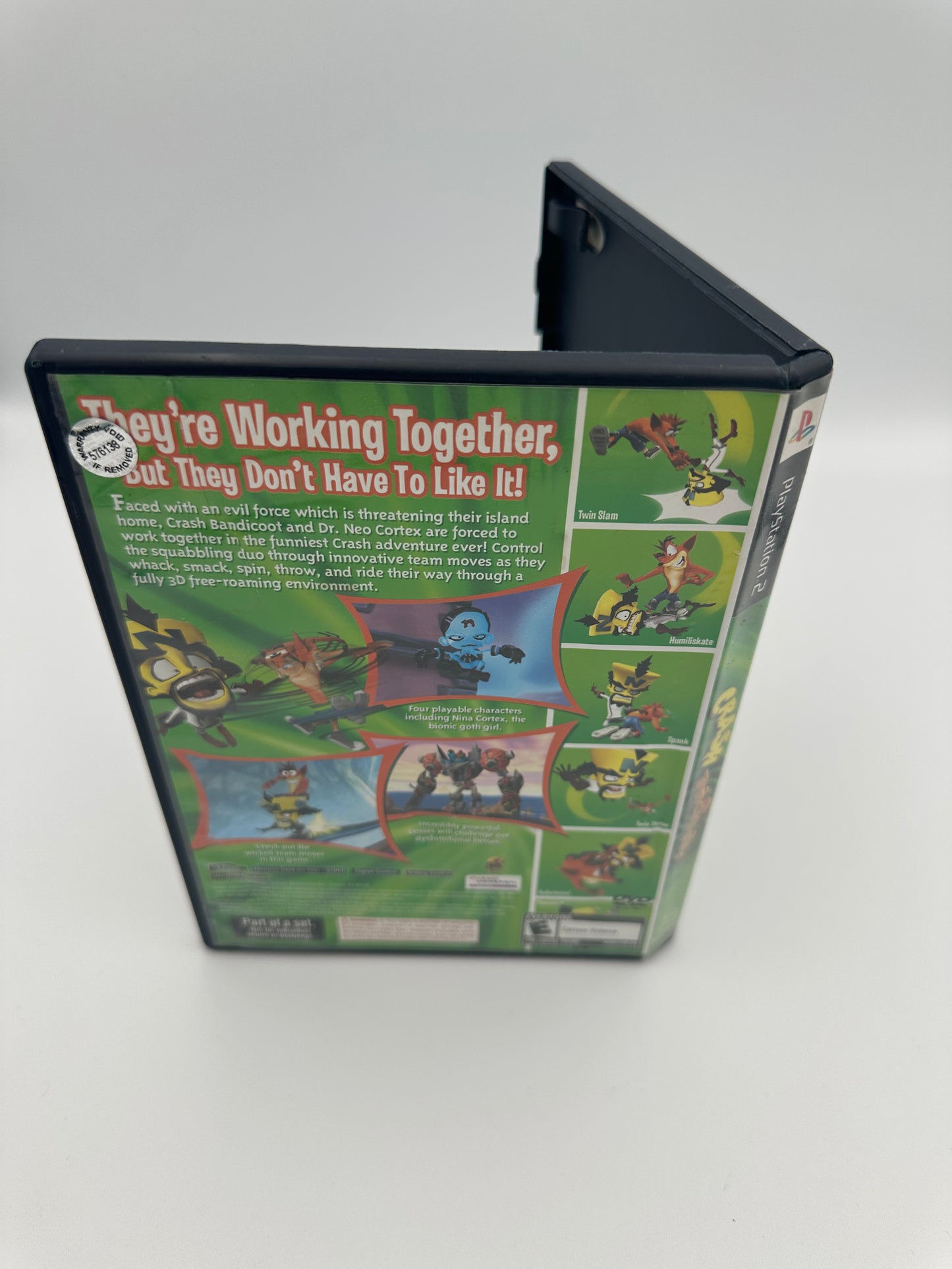 Crash twinsanity for ps2. Missing manual