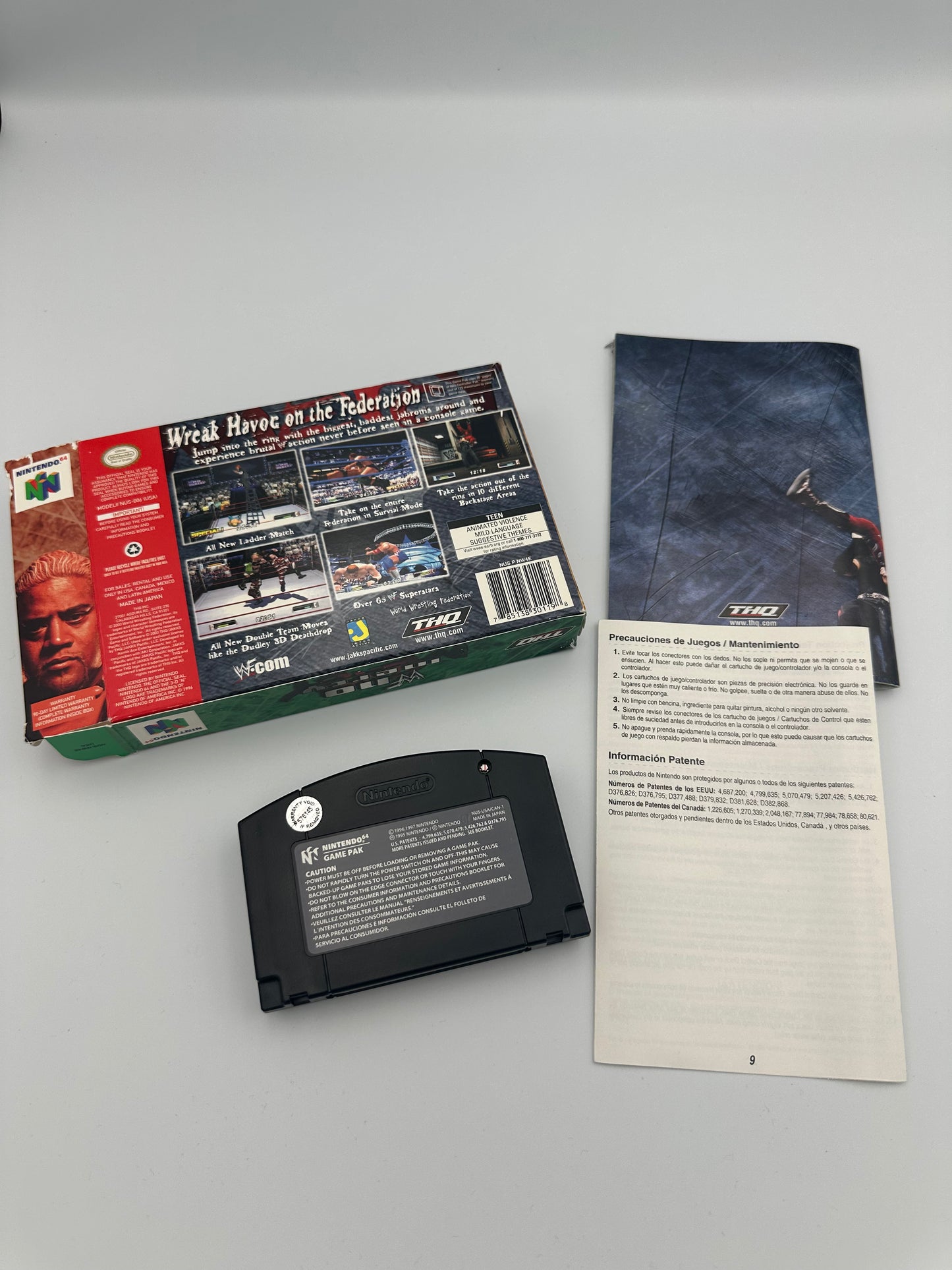 WWF no mercy for Nintendo 64