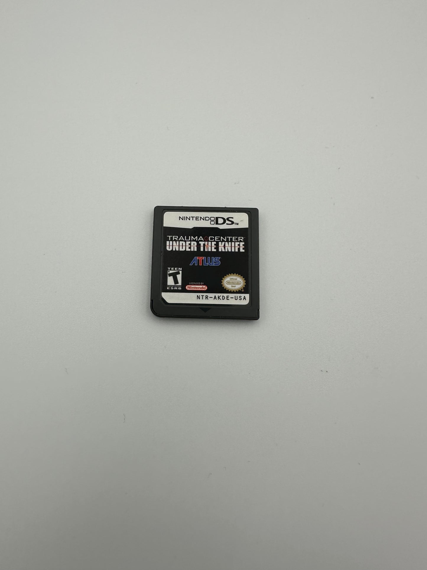 Trauma center under the knife for Nintendo DS