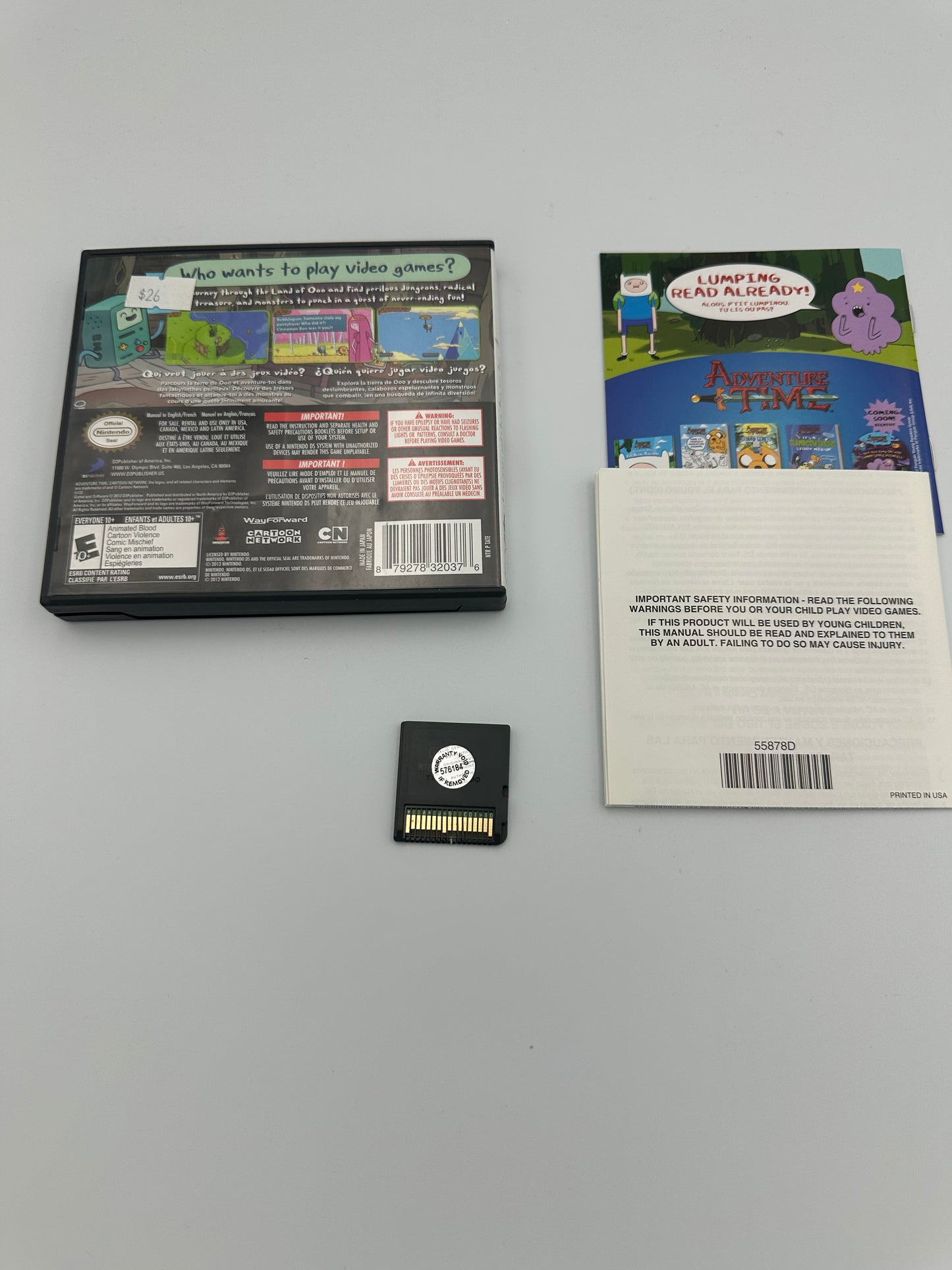 Adventure time for Nintendo DS