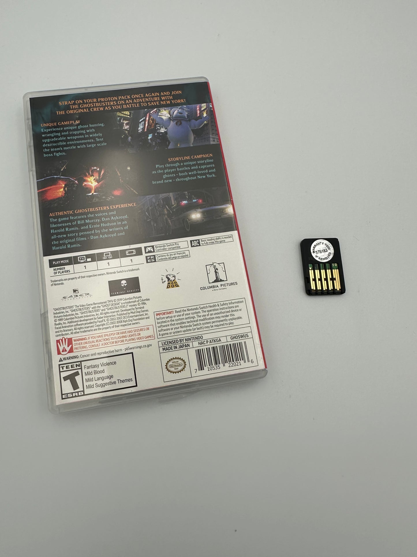 Ghostbusters the video game for switch