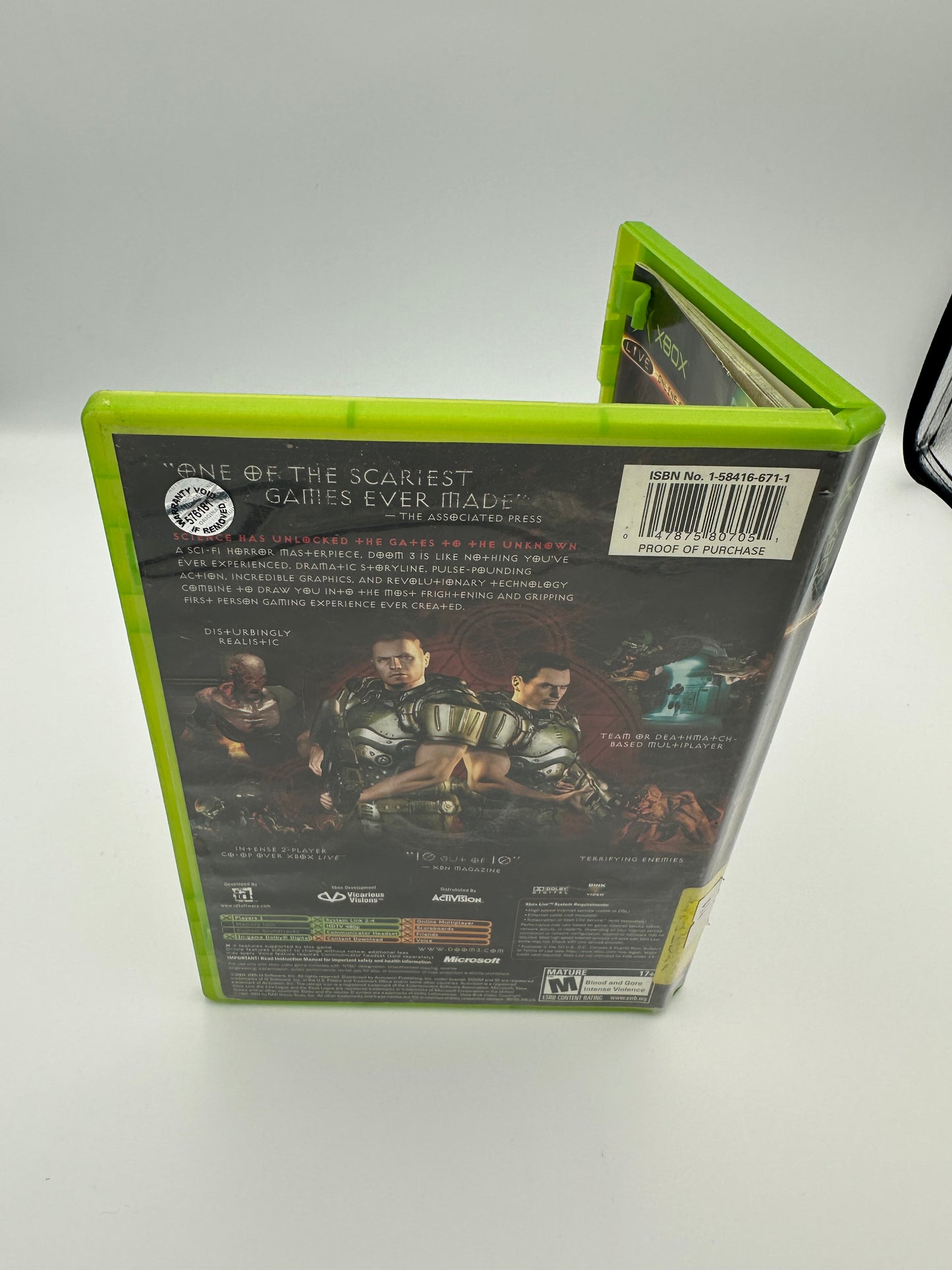 Doom 3 for Xbox