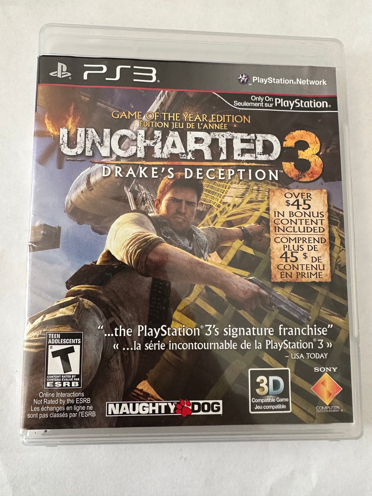 Uncharted 3 drakes deception for the PS3