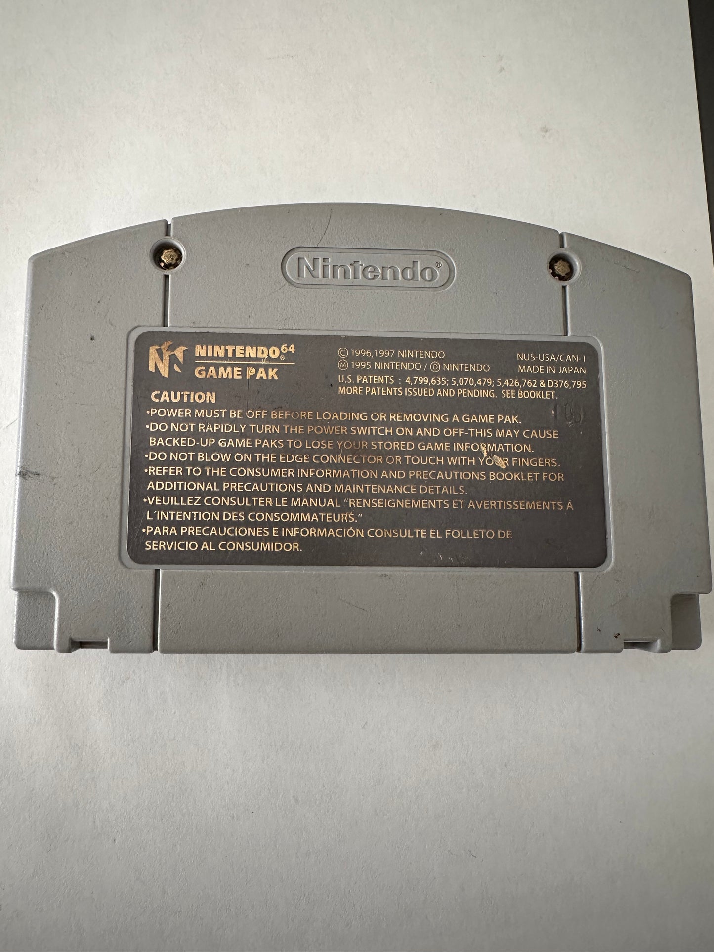 Cruisn USA for the Nintendo 64