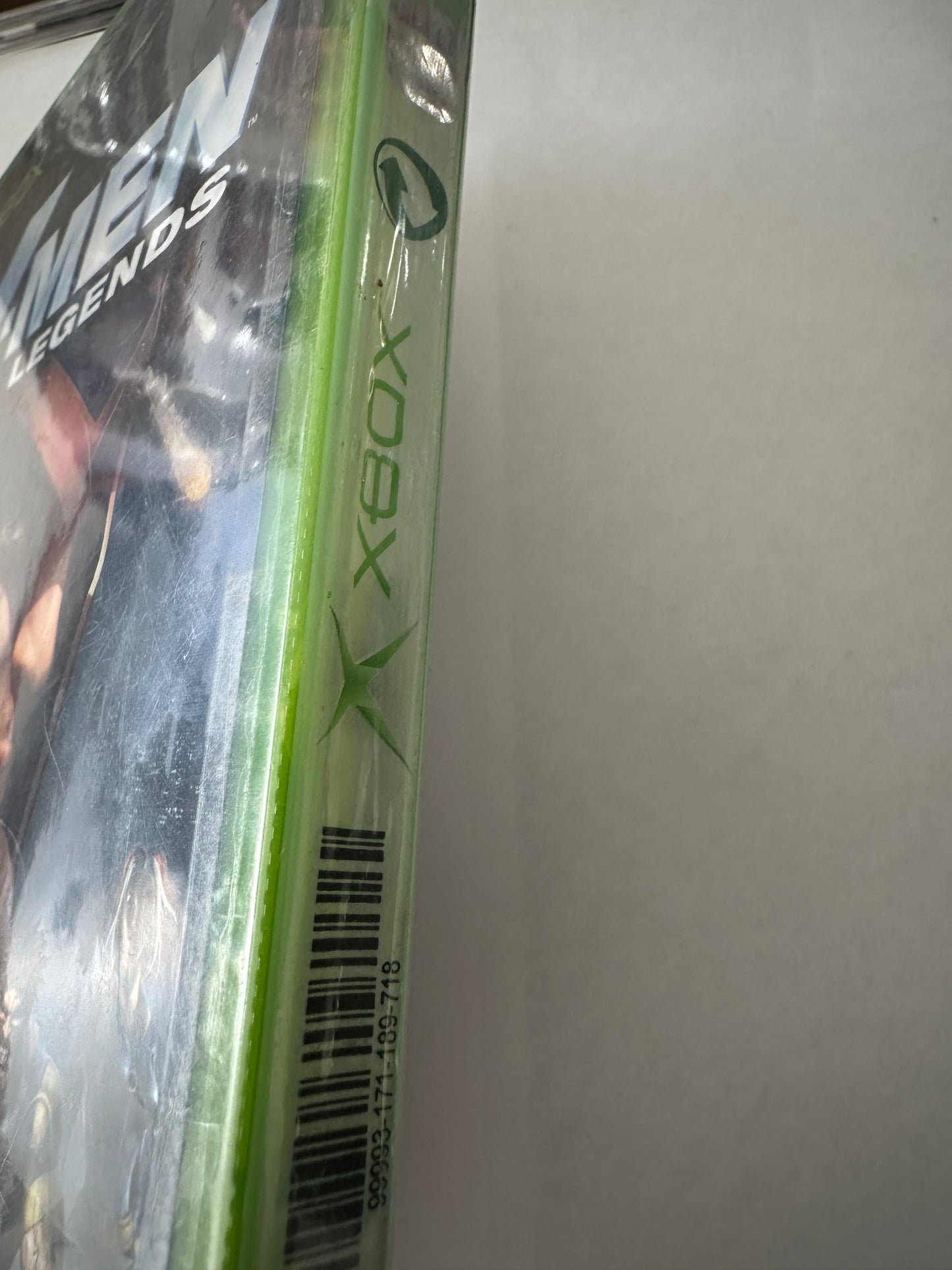 X-men legends for the Xbox. Brand new. Sealed.