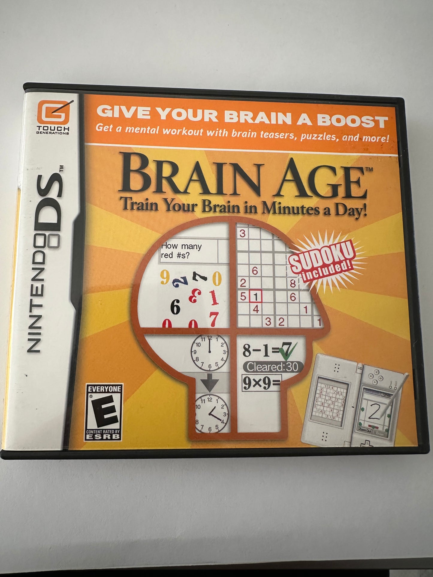 Brain Age for the Nintendo DS