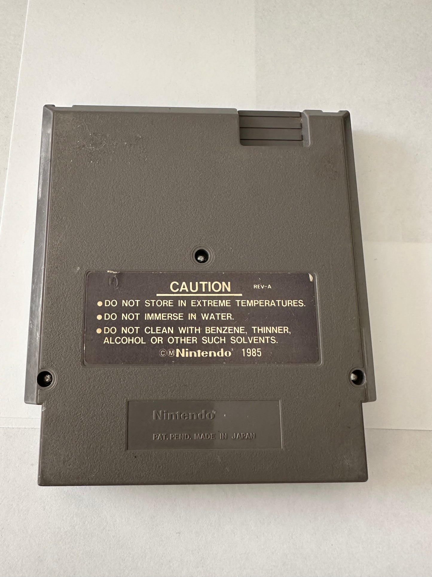 Batman the video game for the Nintendo