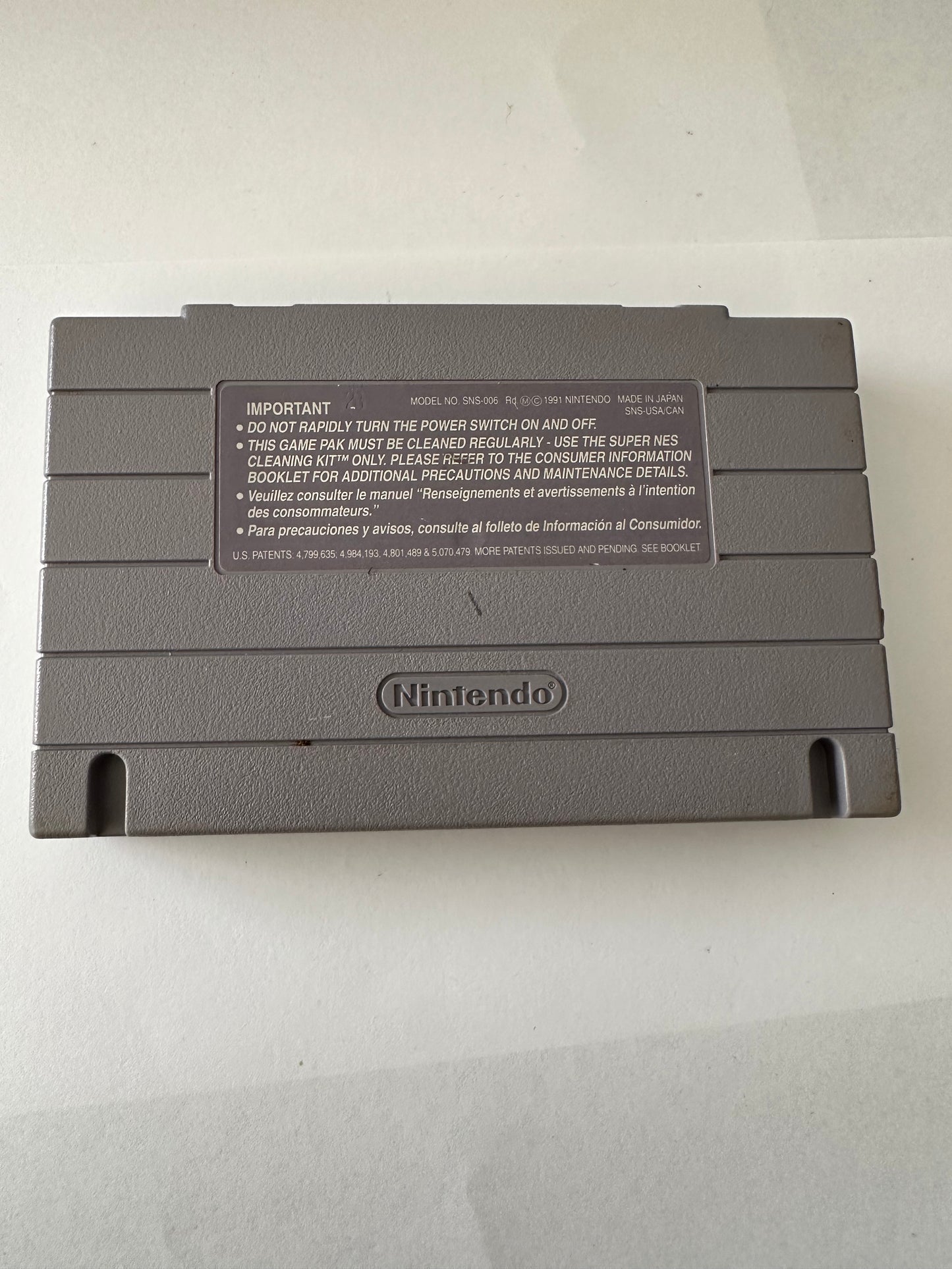 Super Mario Kart for the Super Nintendo