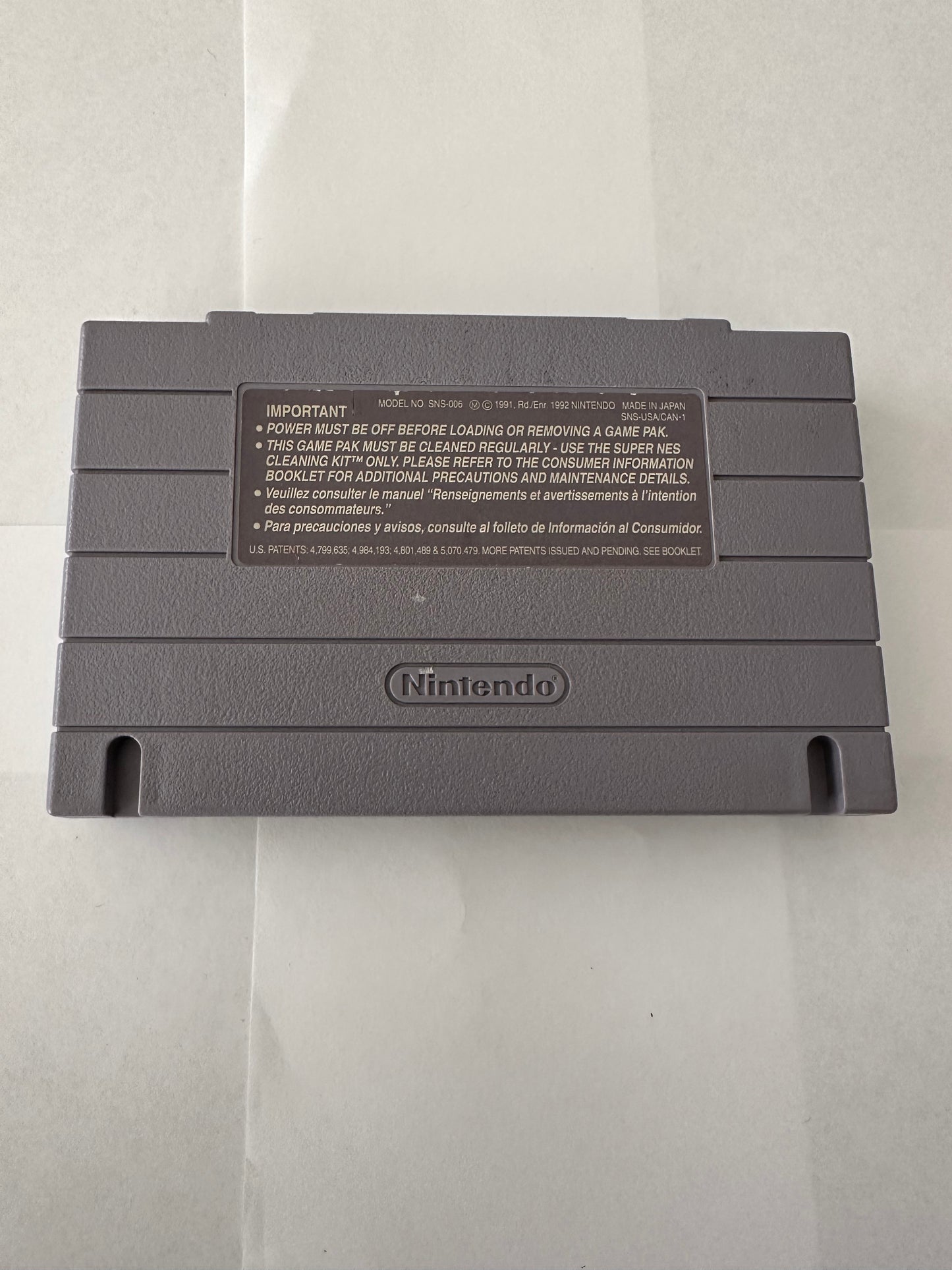 The lion king for the Super Nintendo