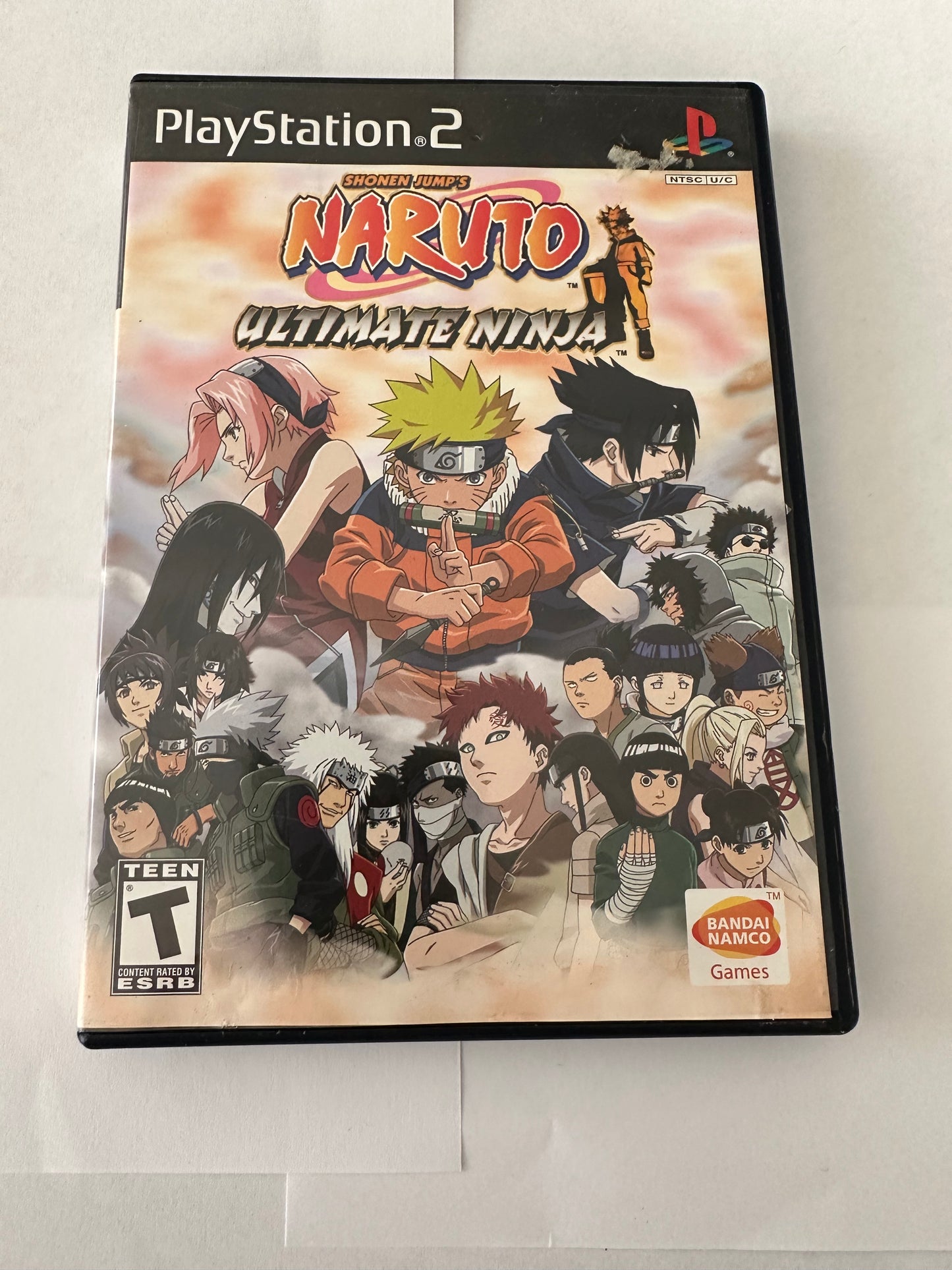 Naruto ultimate ninja for the PlayStation 2