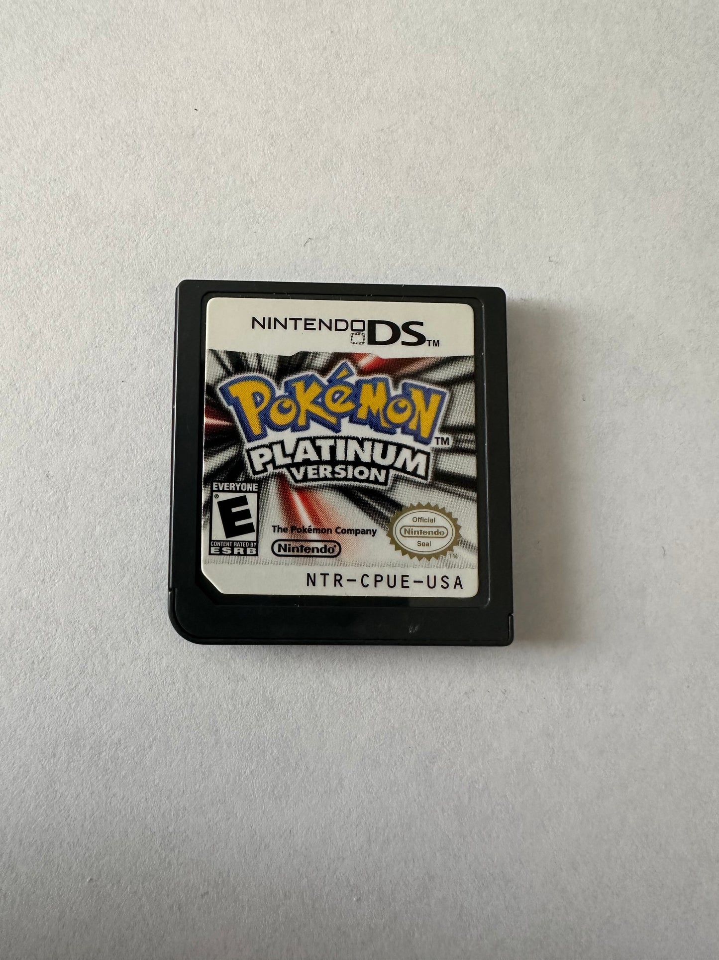 Pokémon platinum for the DS. Game only.