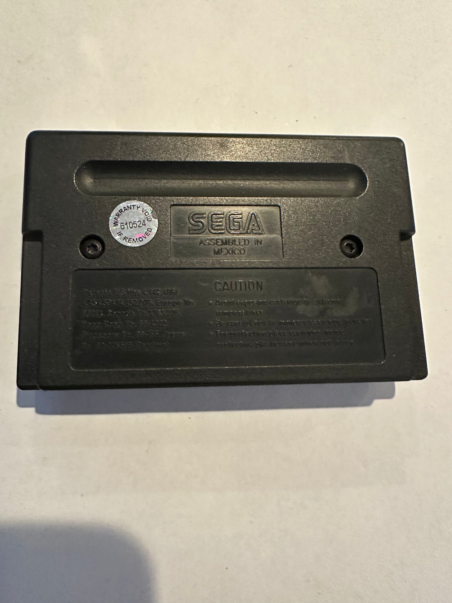 6-pak for the Sega genesis. Game only