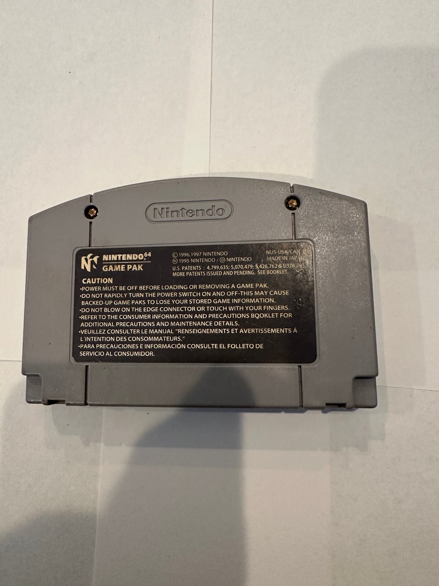 Rush 2 extreme racing USA for the Nintendo 64. Game only