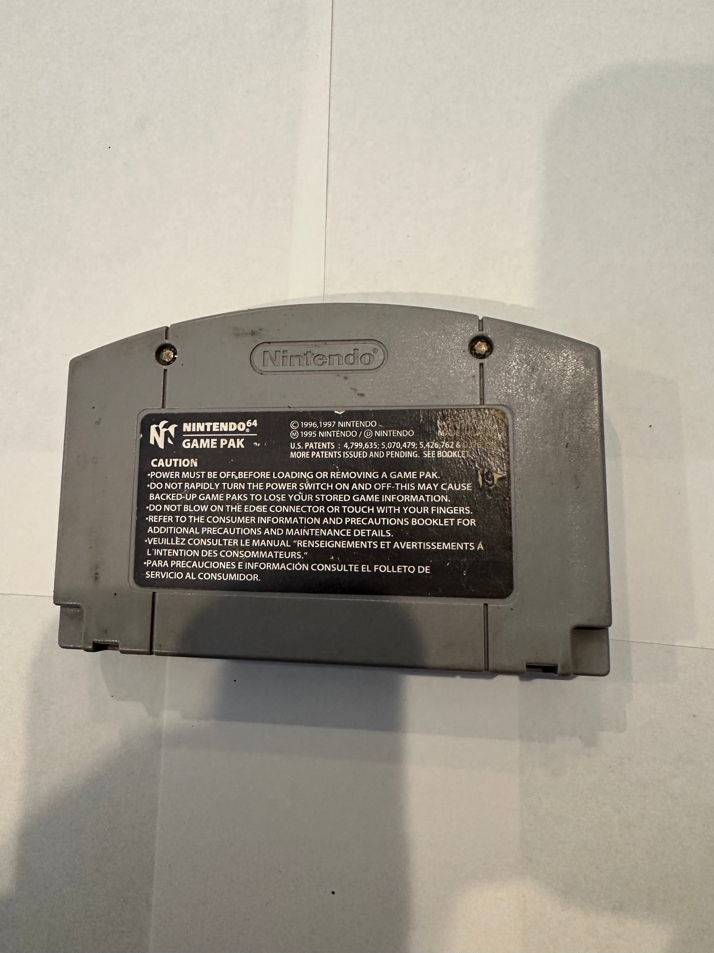 Ready 2 rumble boxing for the Nintendo 64. Game only