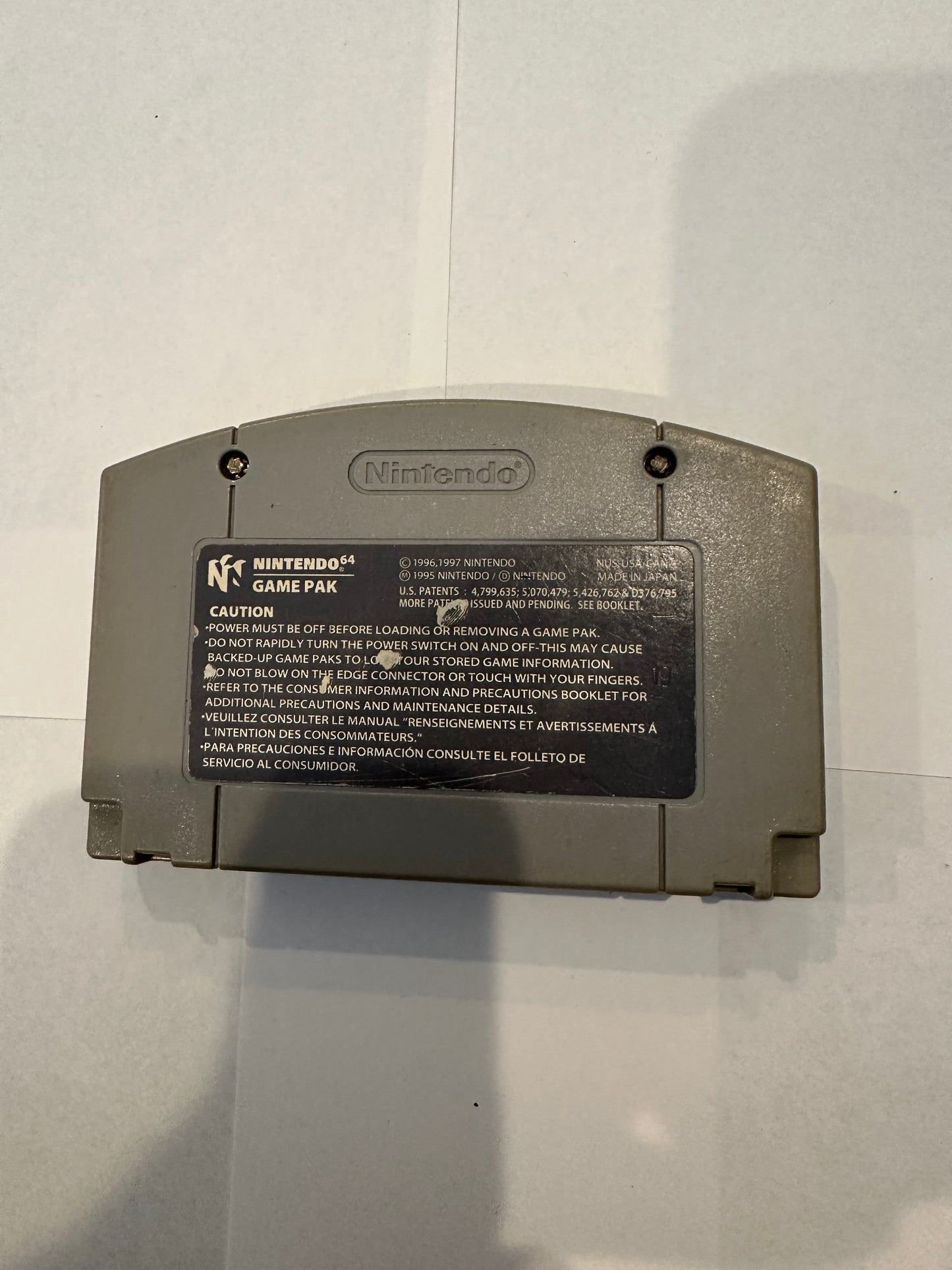 Mario party for the Nintendo 64. Game only