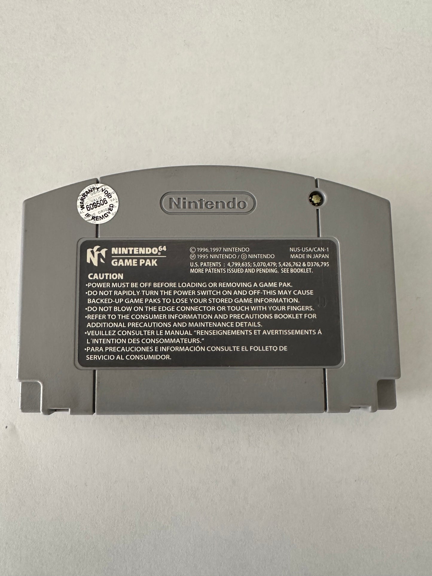 Flying Dragon for the Nintendo 64. Game only.