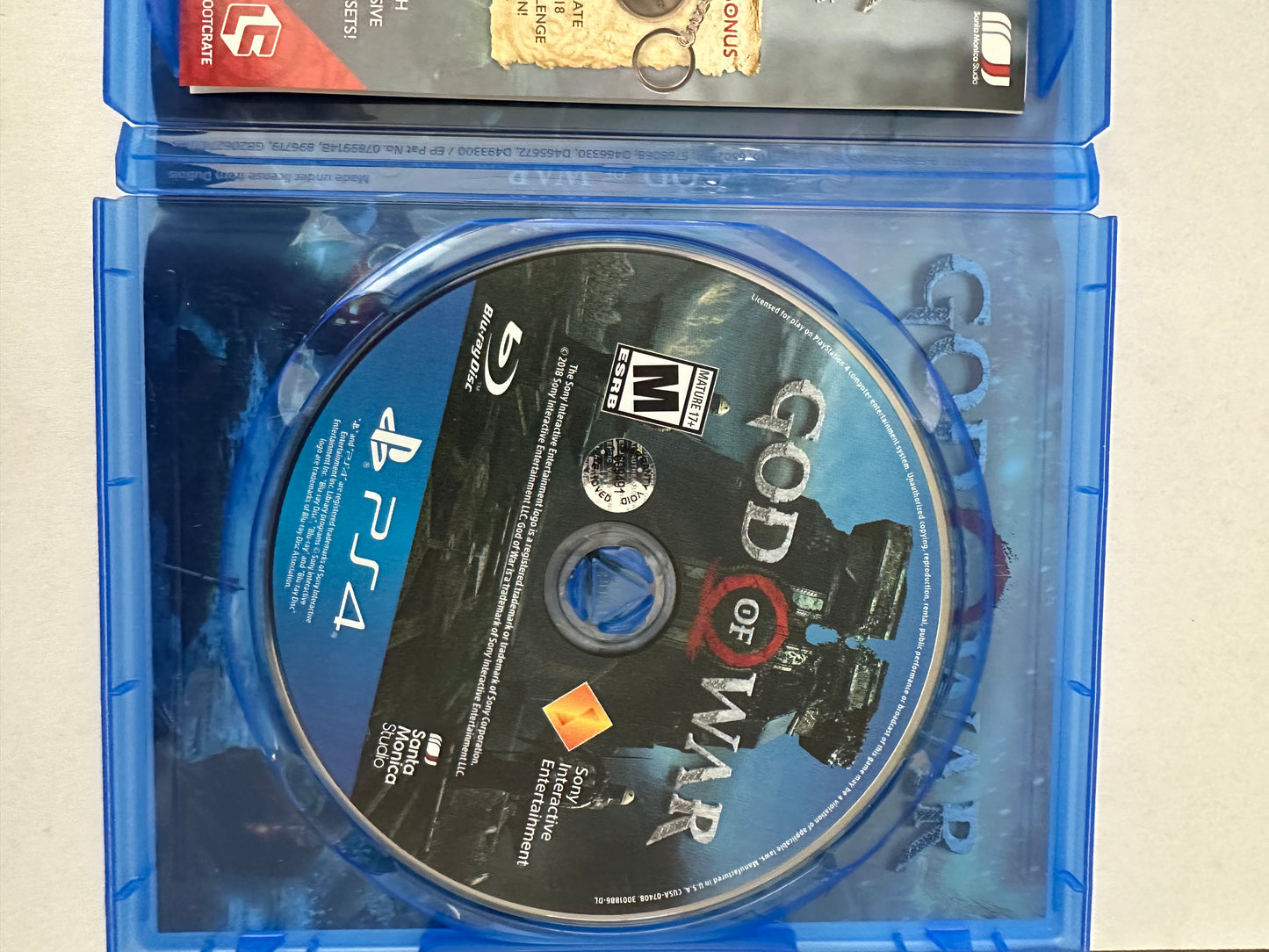 God of war for the PlayStation 4