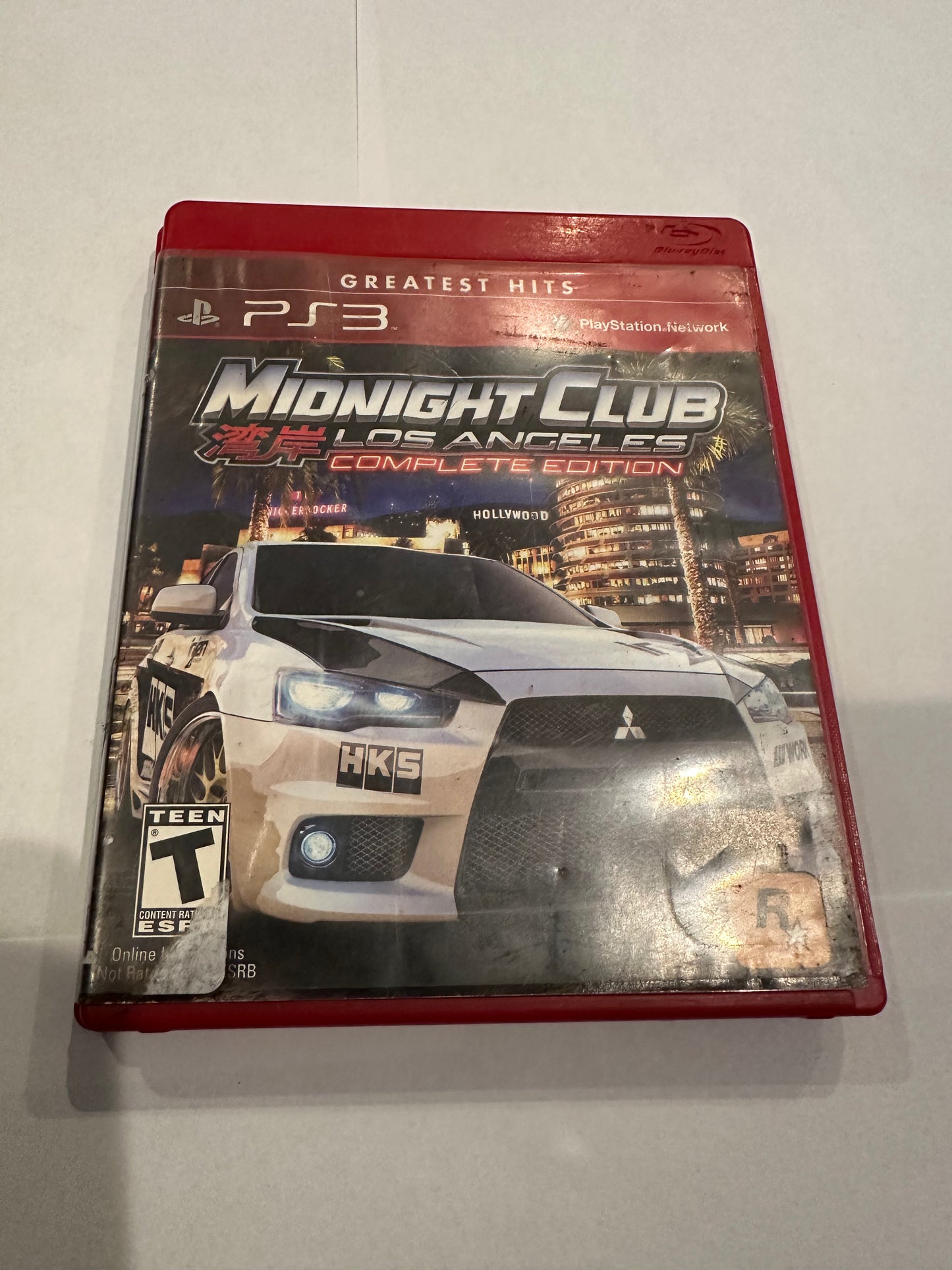 Midnight club Los Angeles complete edition. Missing manual