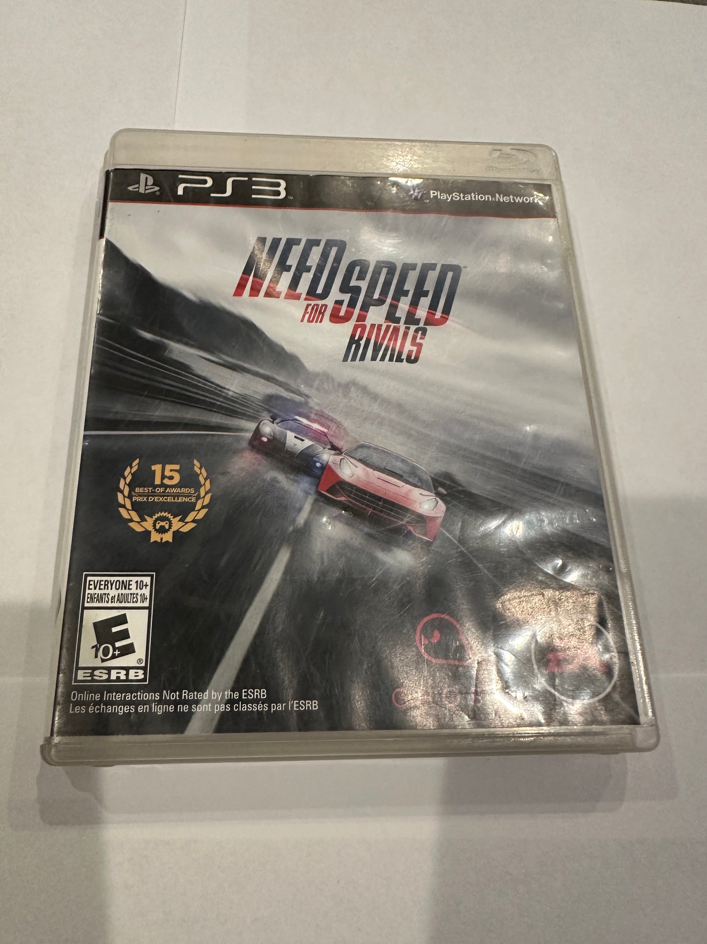 Need for speed rivals. Ps3