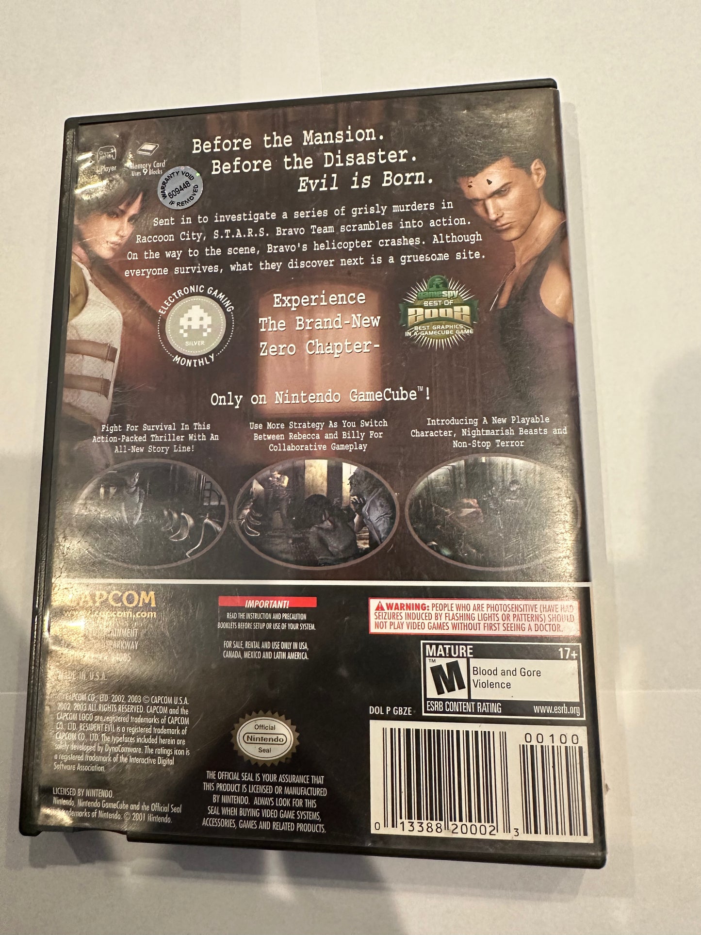 Resident evil zero