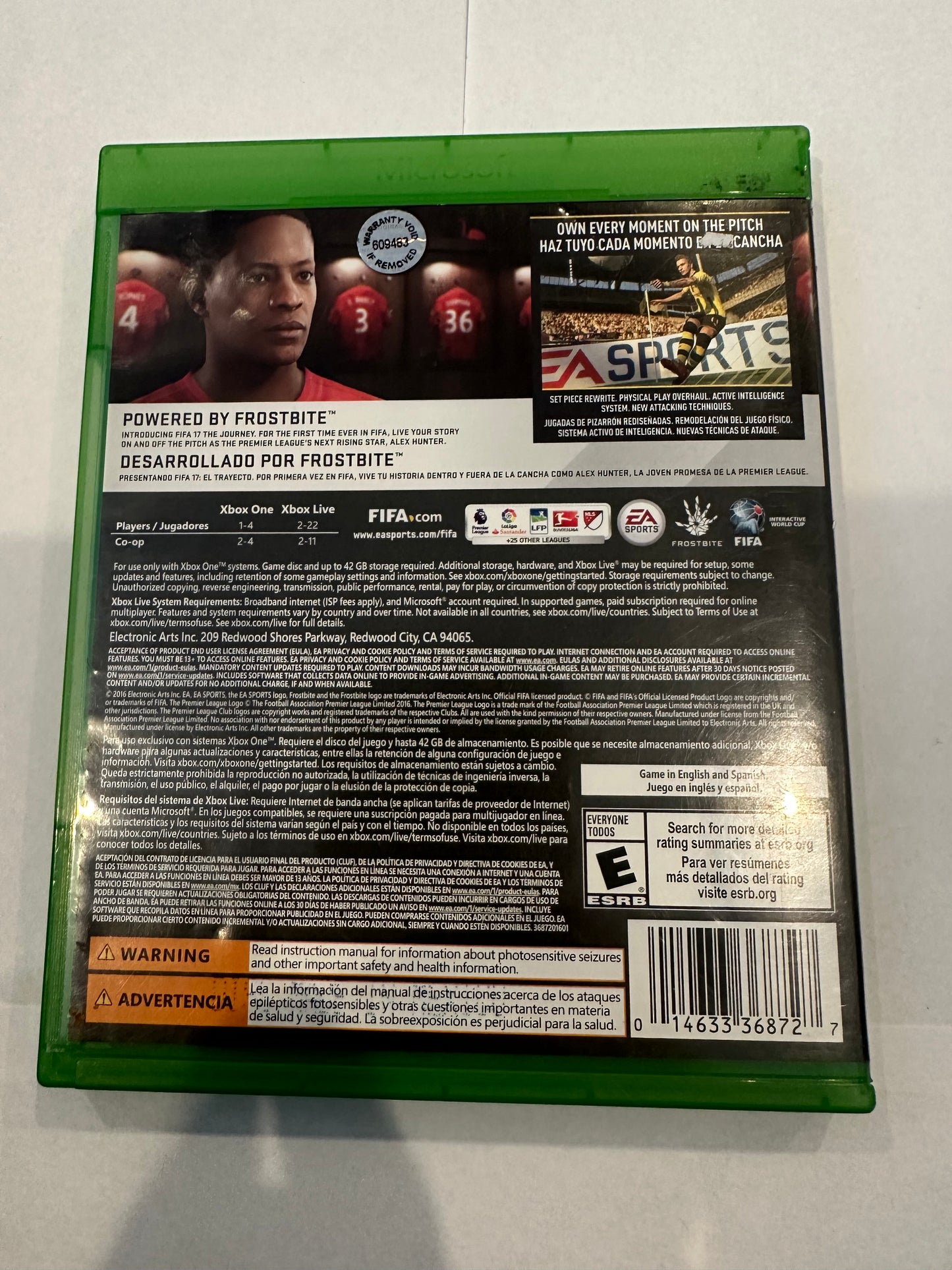 FIFA 17 Xbox one