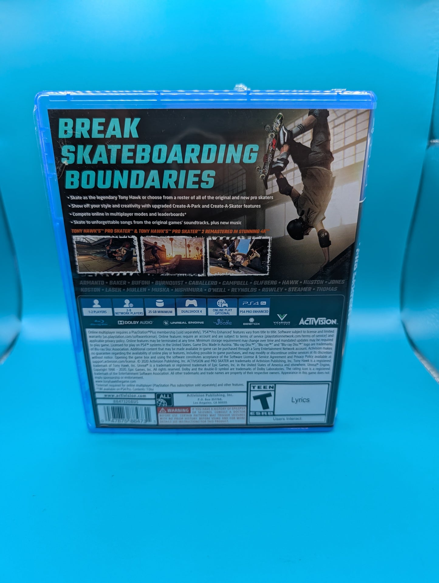 Tony Hawk's Pro Skater 1+2