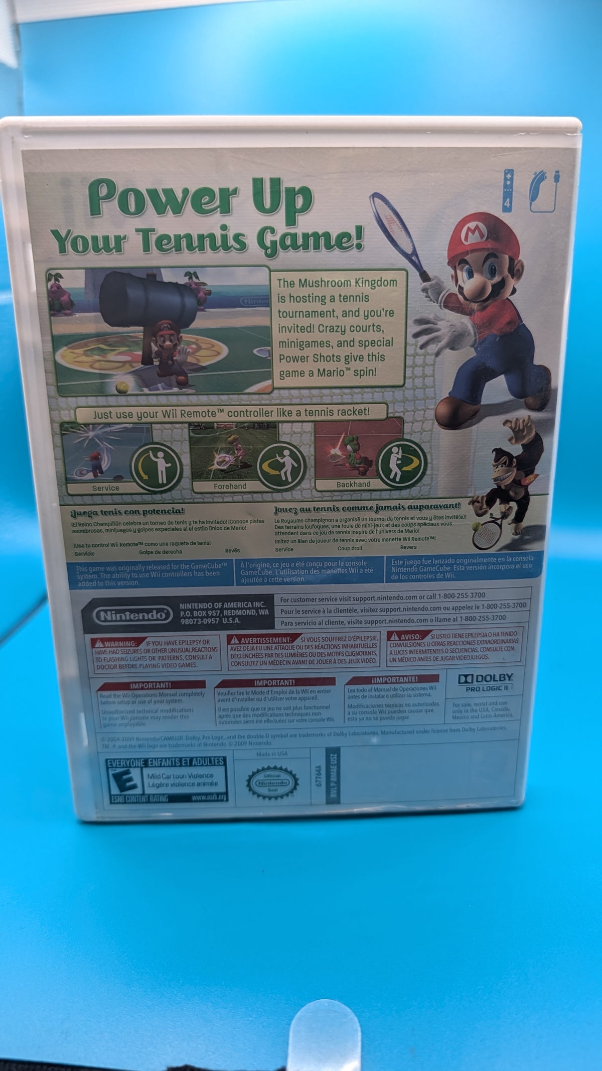 Mario Power Tennis