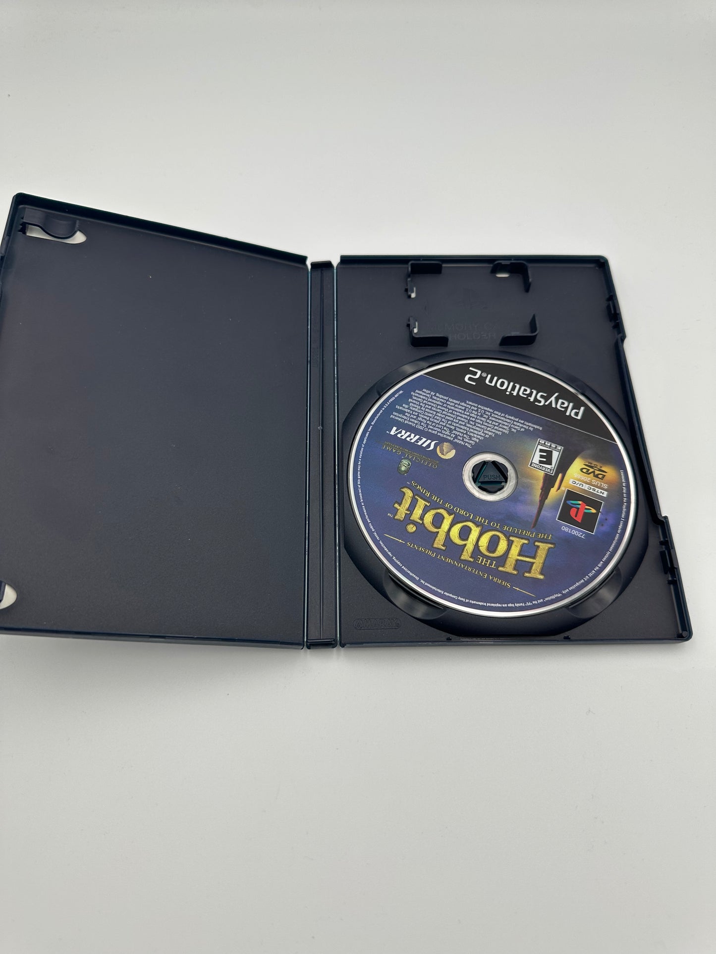 The hobbit for PS2. Missing manual